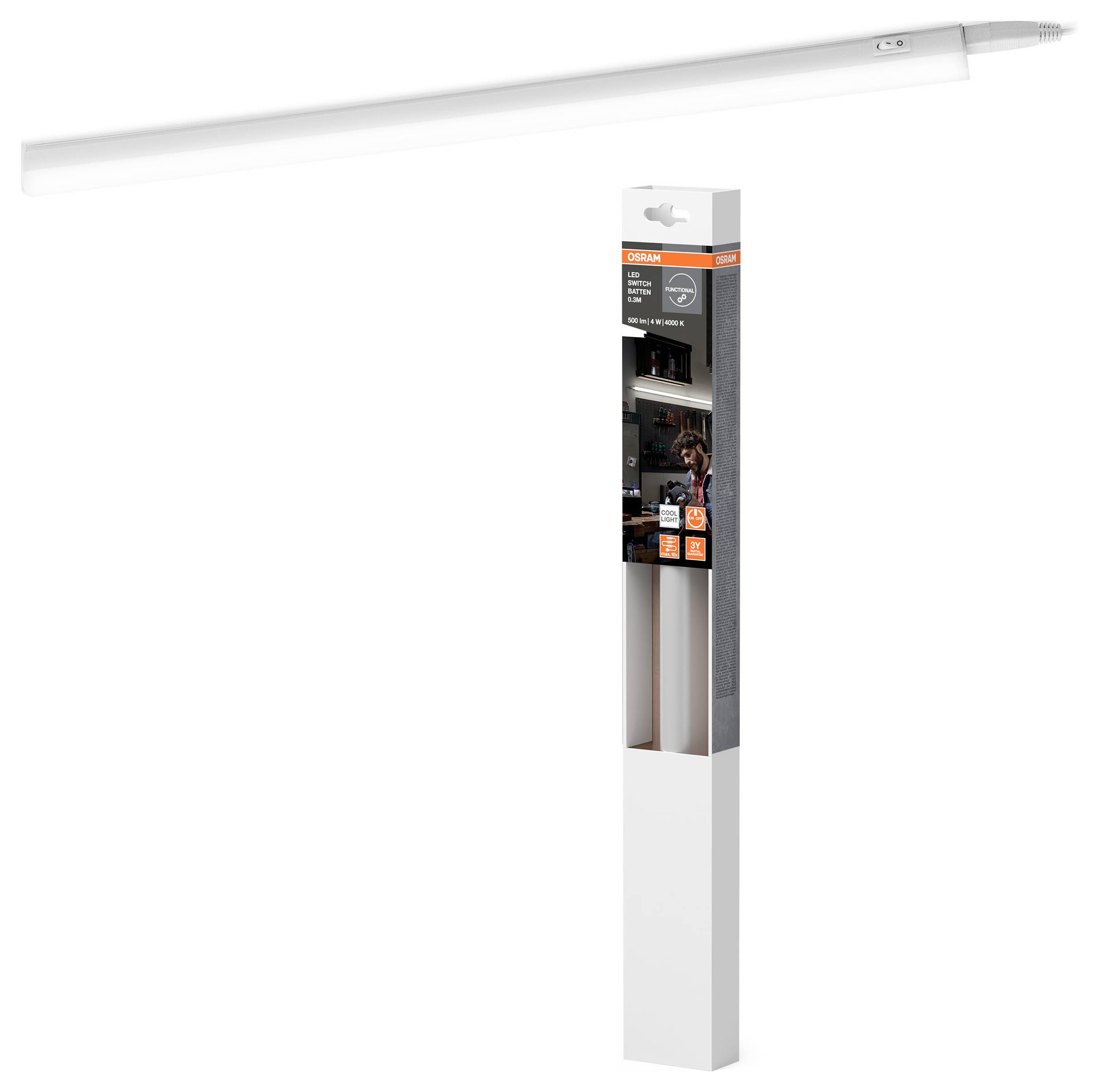 OSRAM HOMELIGHTING LED Switch Batten 300 mm 4 W 4000 K LED-Unterbauleuchte