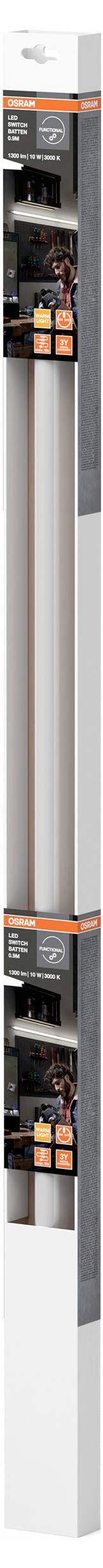 OSRAM HOMELIGHTING LED Switch Batten 900mm 10W 3000 K LED-Unterbauleuchte