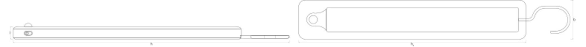 OSRAM HOMELIGHTING LINEARLED MOBILE HANGER 270MM USB WT 4099854532030 LED-Nachtlicht