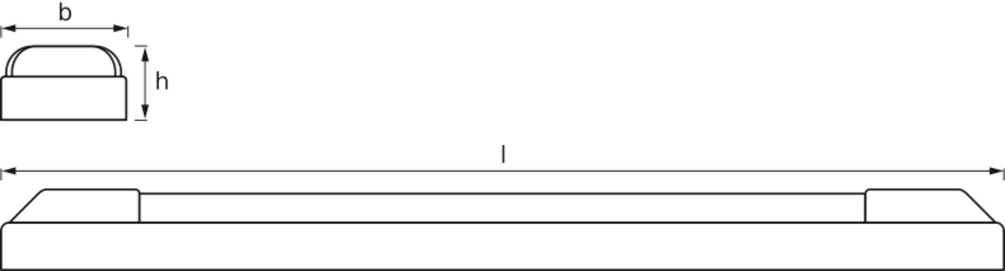 OSRAM HOMELIGHTING LED Power Batten 600mm 25W 4000 K LED-Lichtleiste