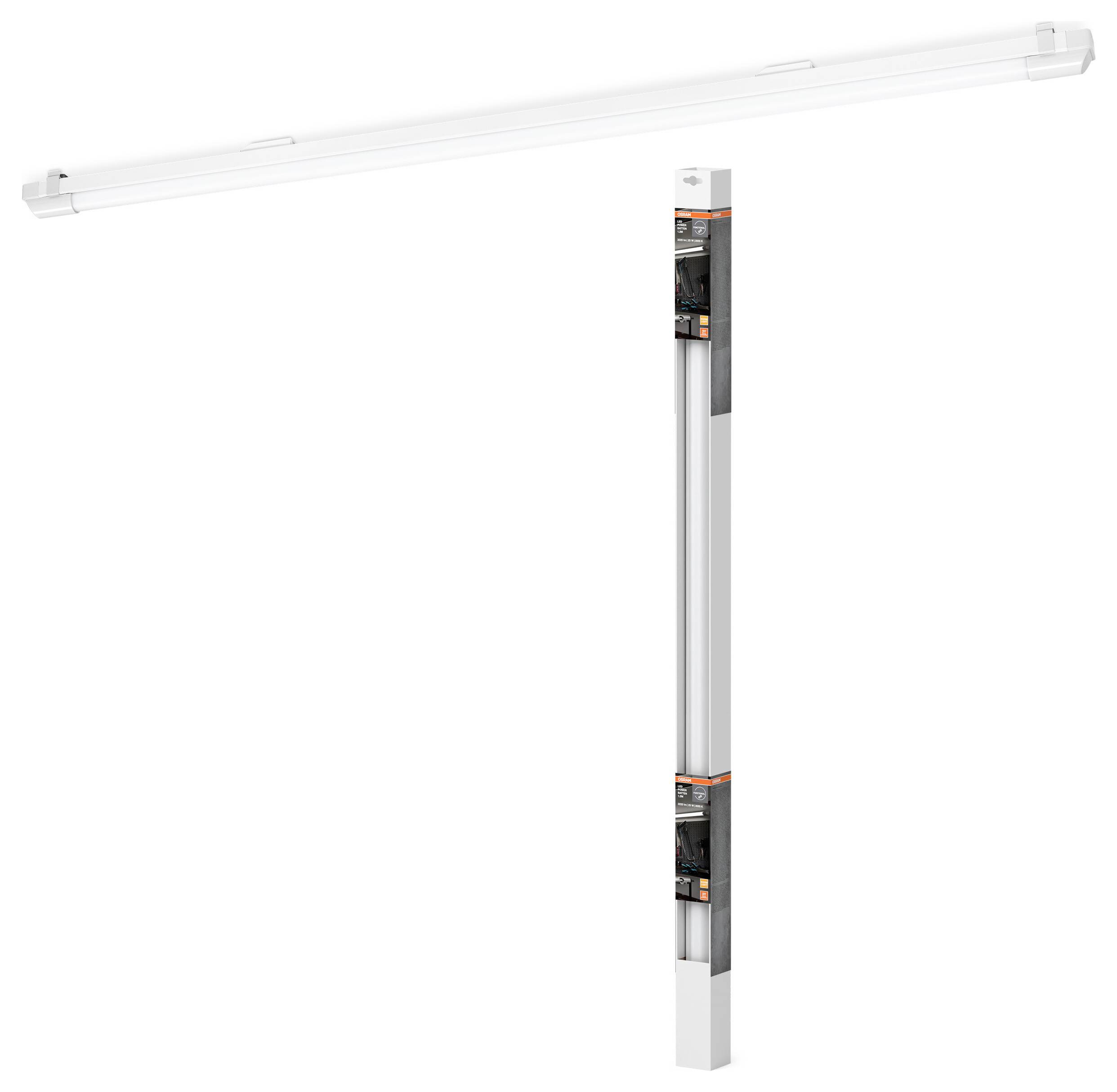 OSRAM HOMELIGHTING LED Power Batten 1200mm 25W 3000 K LED-Lichtleiste