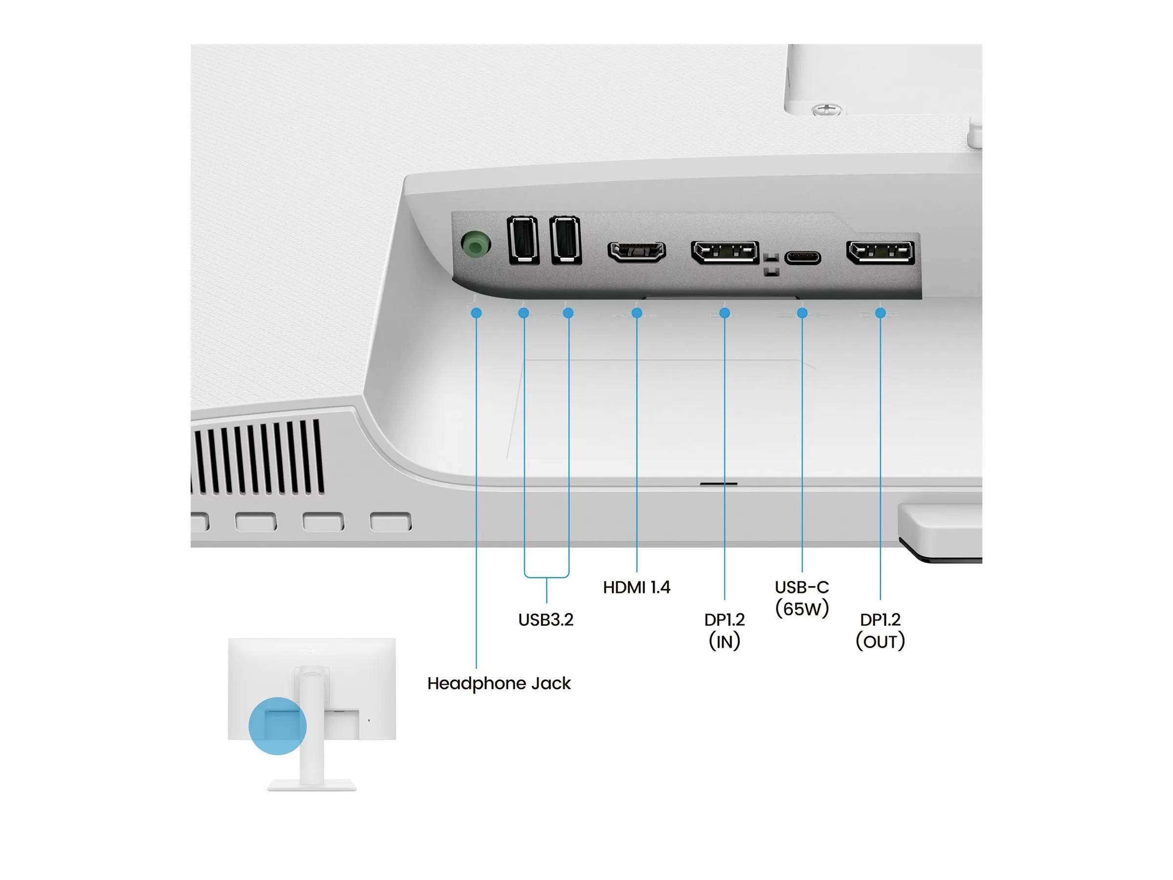 BenQ GW2786TC LCD-Monitor EEK E (A - G) 68.6cm (27 Zoll) 1920 x 1080 Pixel 16:9 5 ms HDMI®, DisplayPort, USB-C®, USB-A (USB 3.2