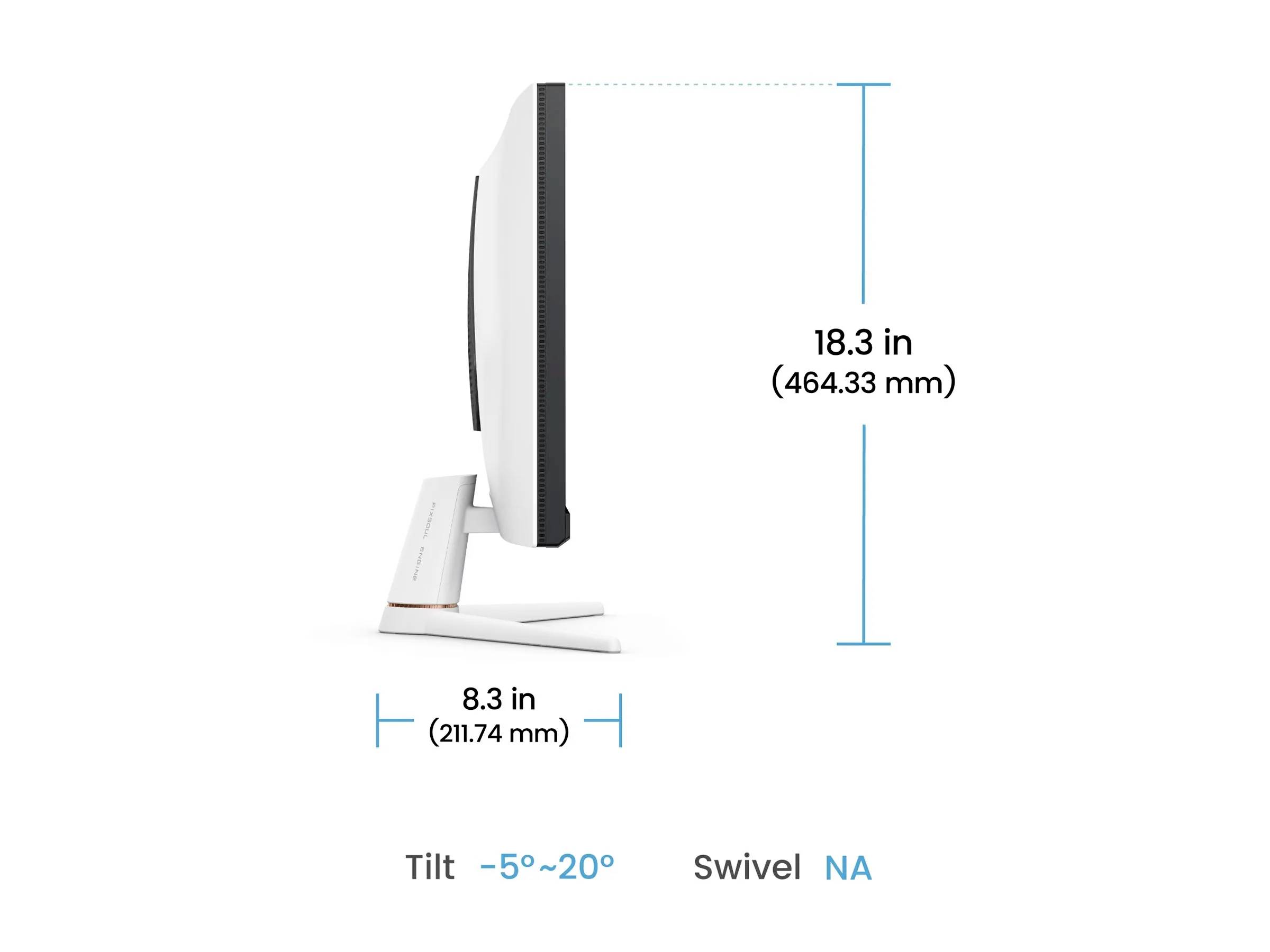 BenQ MOBIUZ EX271 Gaming Monitor EEK E (A - G) 68.6cm (27 Zoll) 1920 x 1080 Pixel 16:9 1 ms HDMI®, DisplayPort, USB-C®, USB-A