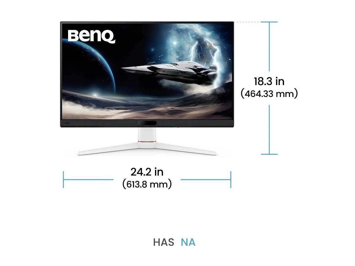 BenQ MOBIUZ EX271 Gaming Monitor EEK E (A - G) 68.6cm (27 Zoll) 1920 x 1080 Pixel 16:9 1 ms HDMI®, DisplayPort, USB-C®, USB-A