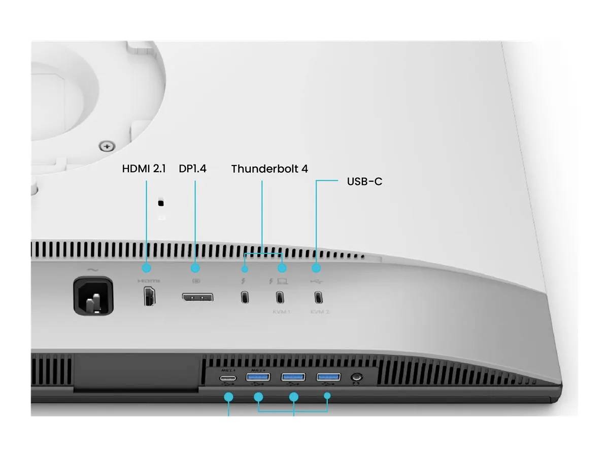 BenQ PD2730S LCD-Monitor EEK F (A - G) 68.6cm (27 Zoll) 5120 x 2880 Pixel 16:9 5 ms HDMI®, DisplayPort, Thunderbolt, USB-C®