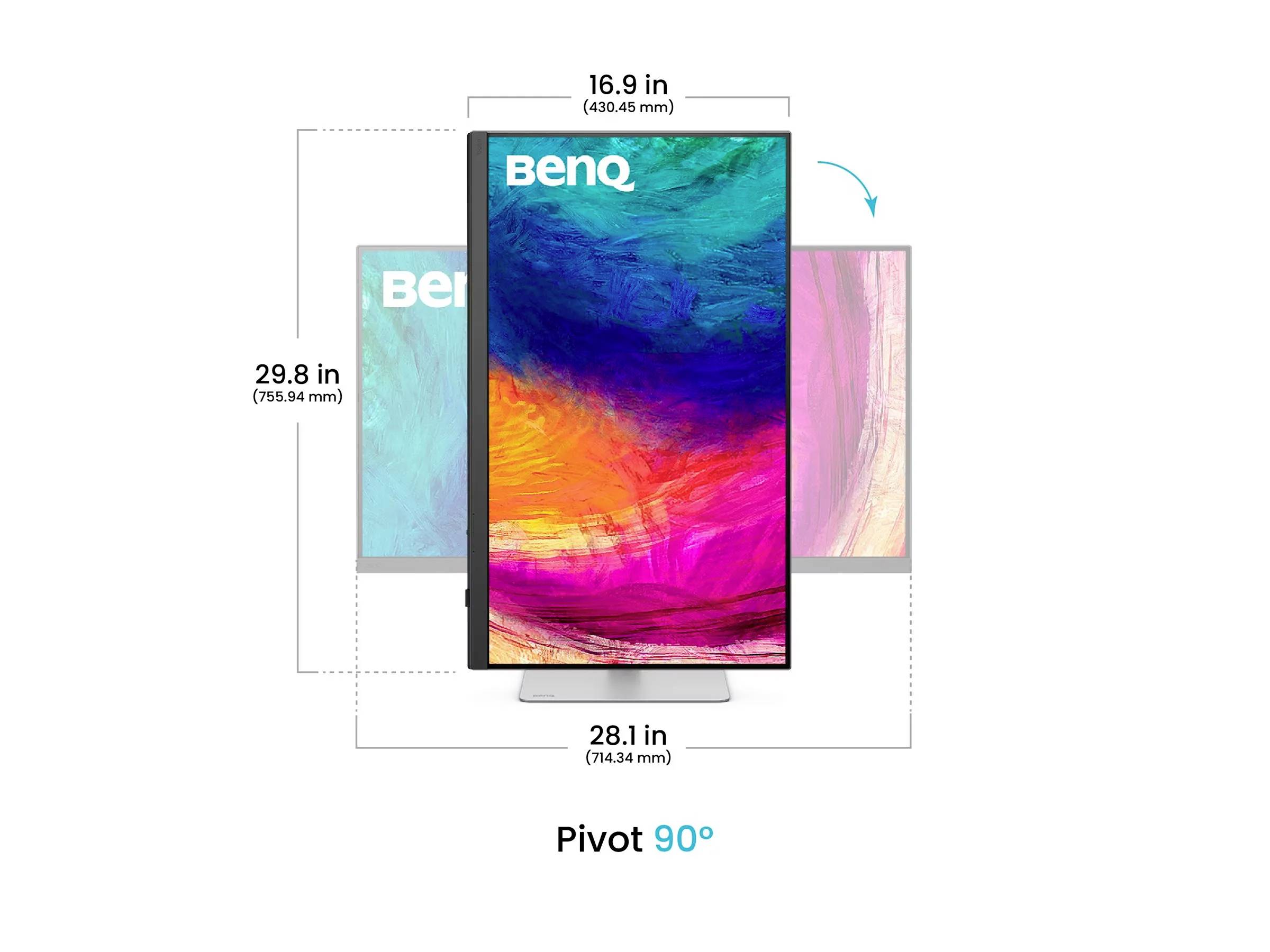 BenQ PD3226G LCD-Monitor EEK G (A - G) 80cm (31.5 Zoll) 3840 x 2160 Pixel 16:9 1 ms HDMI®, DisplayPort, Thunderbolt, USB-C®