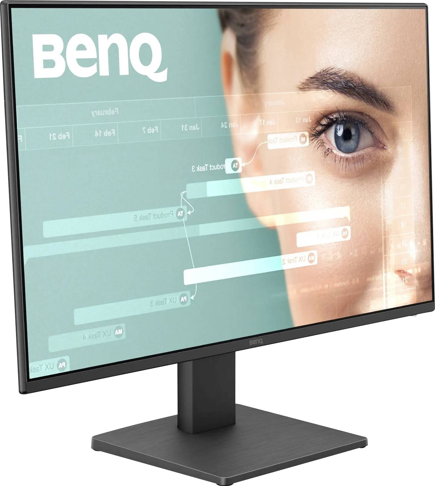 BenQ GW2491 LCD-Monitor EEK E (A - G) 60.5cm (23.8 Zoll) 1920 x 1080 Pixel 16:9 5 ms HDMI®, DisplayPort, Kopfhörer-Buchse IPS LCD
