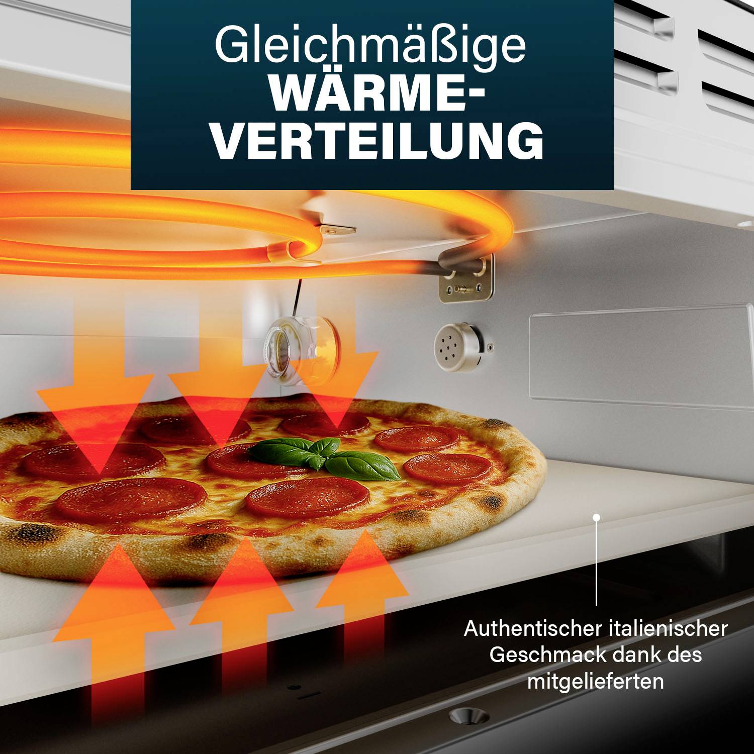 Princess Pro Max Pizzaofen mit Pizzastein