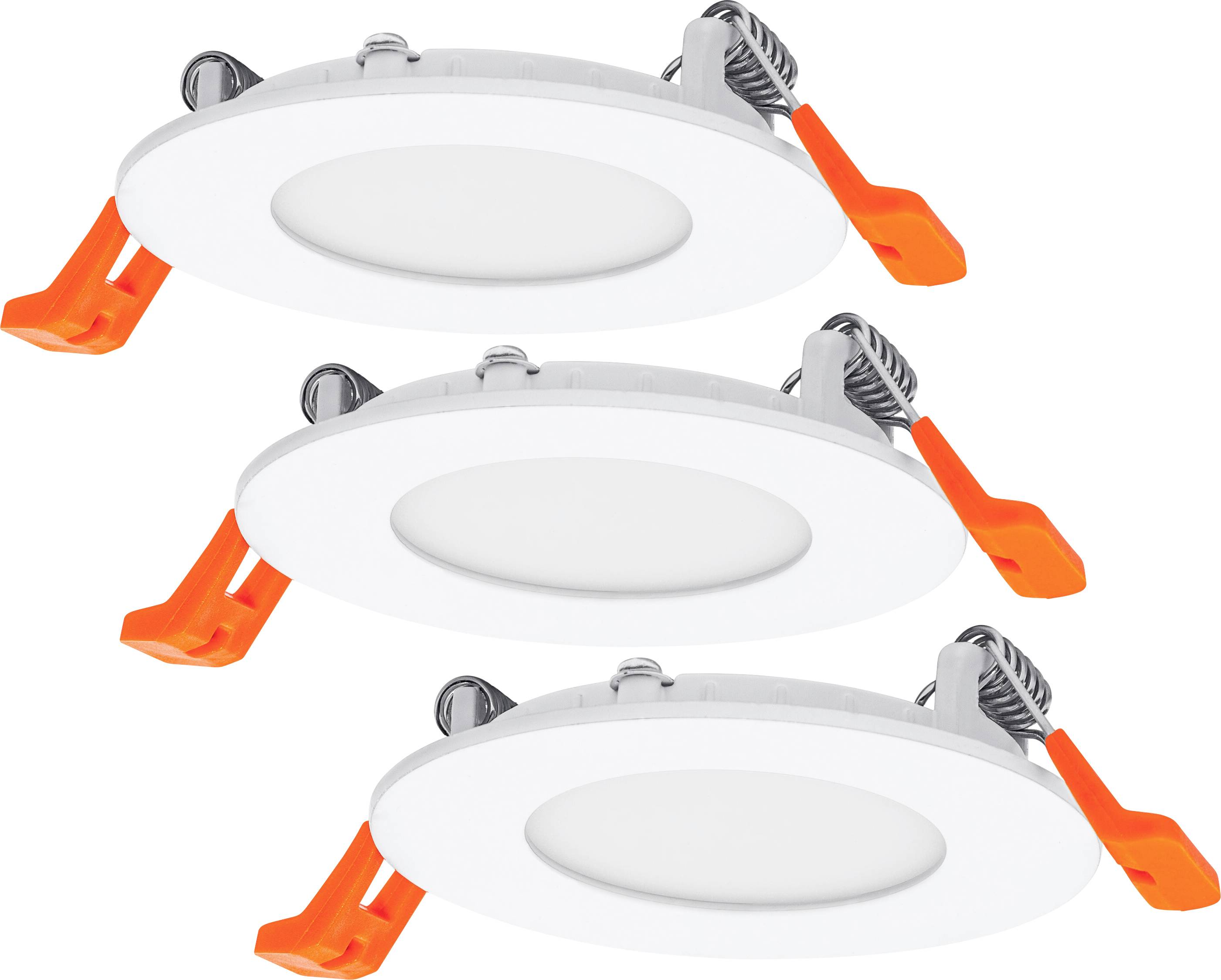 OSRAM HOMELIGHTING Downlight Slim Set 3 x 85mm 3000K 4099854445866 LED-Außenwandleuchte 4.50 W Weiß