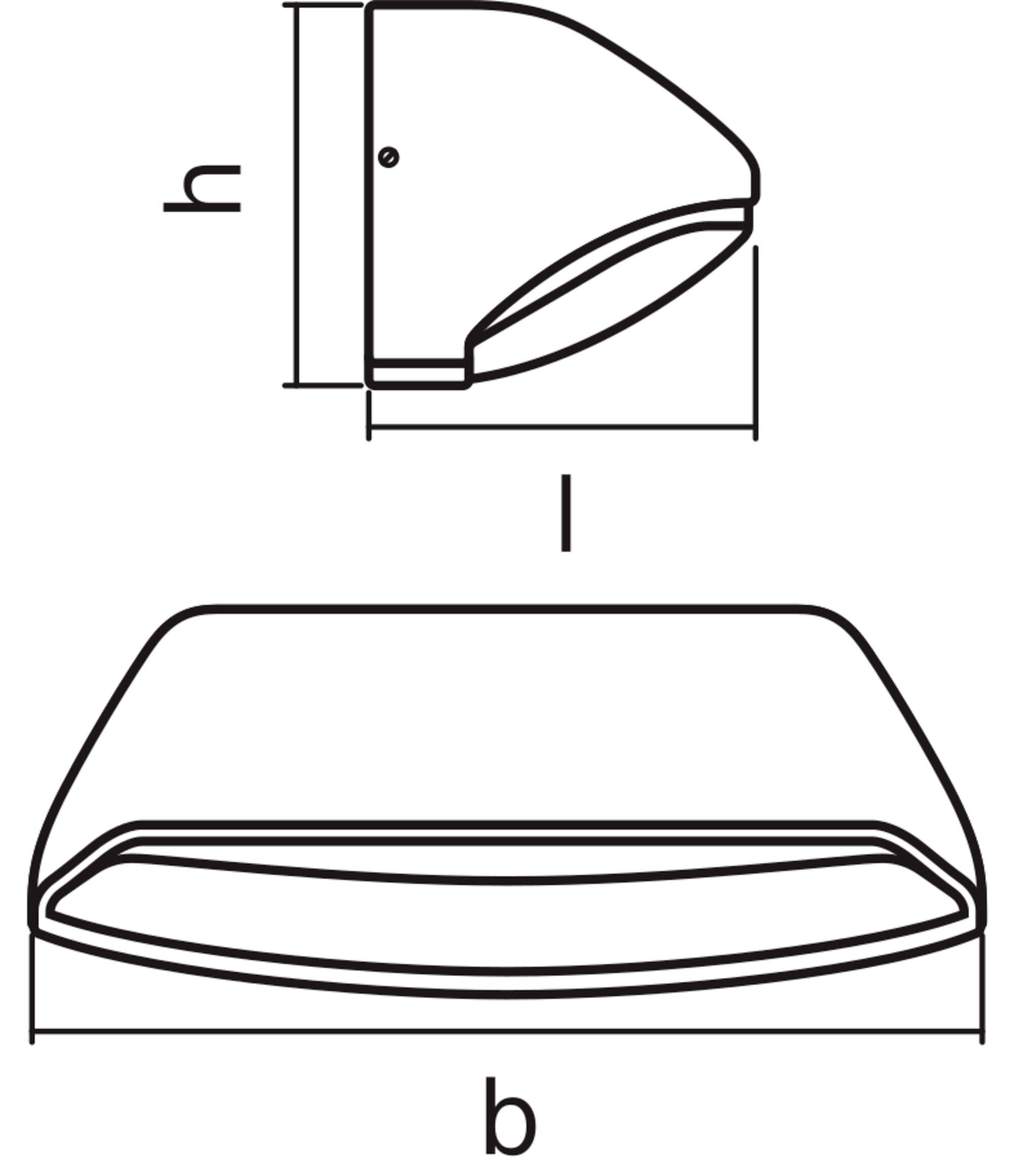 OSRAM HOMELIGHTING ENDURA Style Wide 12W Dark Gray 4099854462139 LED-Außenwandleuchte