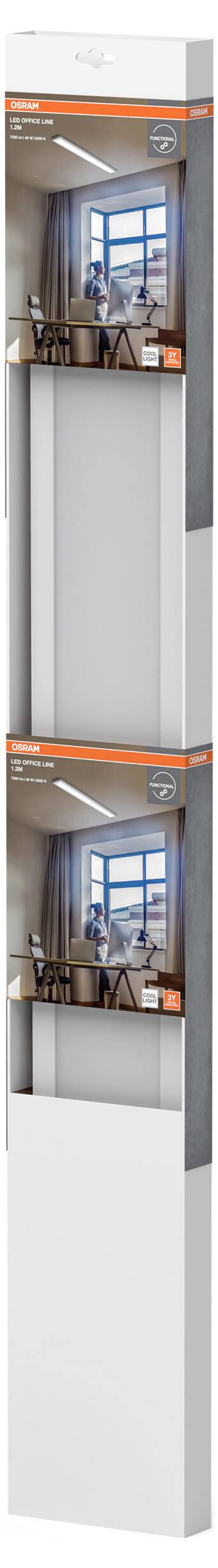 OSRAM HOMELIGHTING 4099854532290 LED Office Line 1.2M 48W 4000K LED-Panel