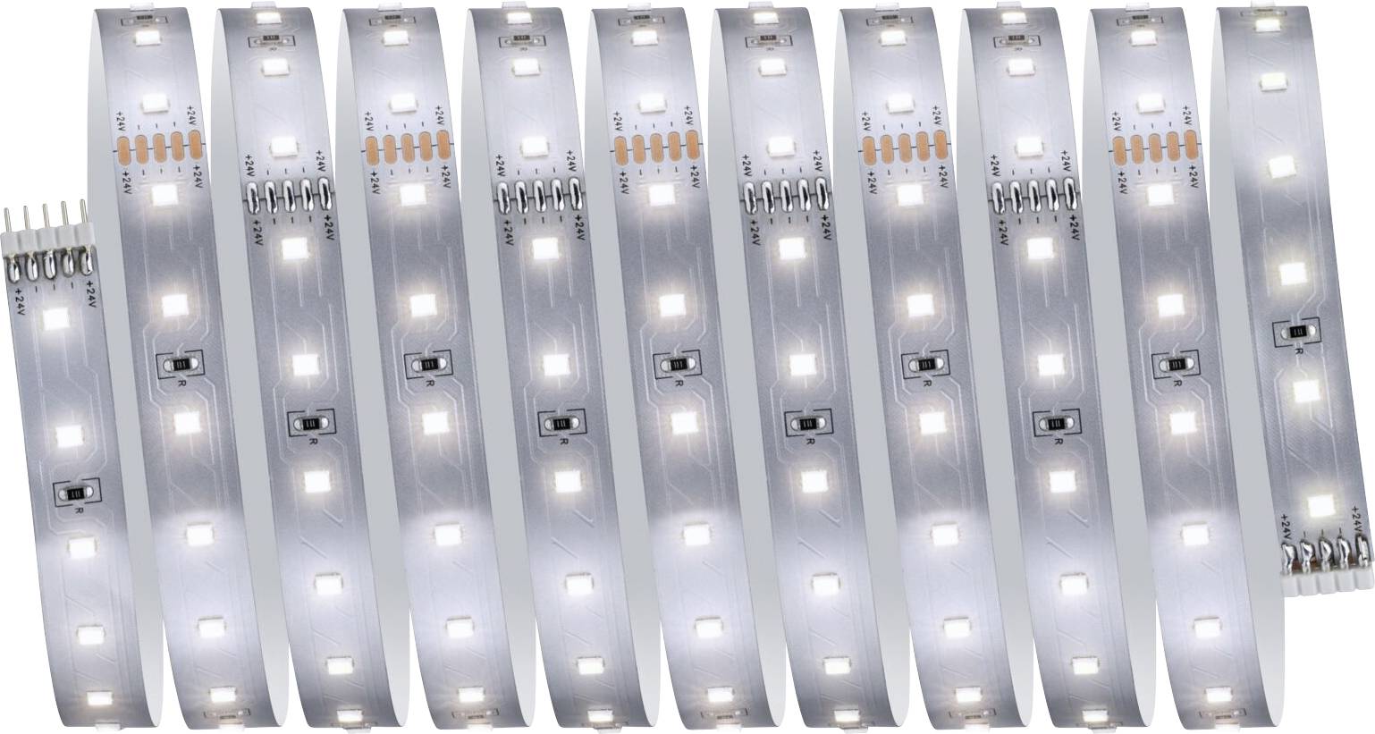 Paulmann MaxLED 500 71237 LED-Streifen-Basisset mit Stecker 230V 3mm Neutralweiß 1 Set