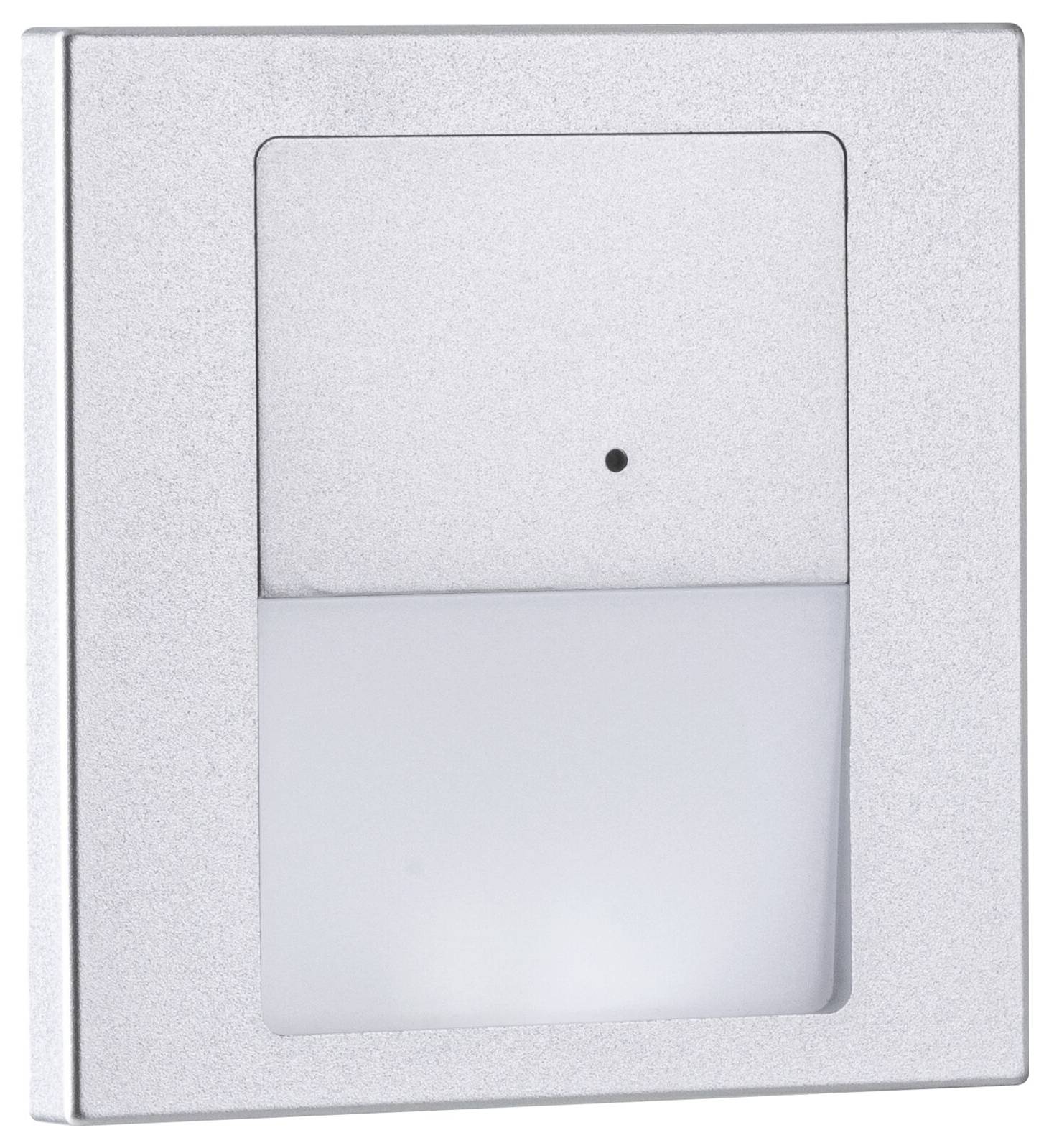 Paulmann 80003 Tsaro eckig 80x36mm 1W 80lm 230V 2700K Wandeinbauleuchte LED 1W Chrom (matt)