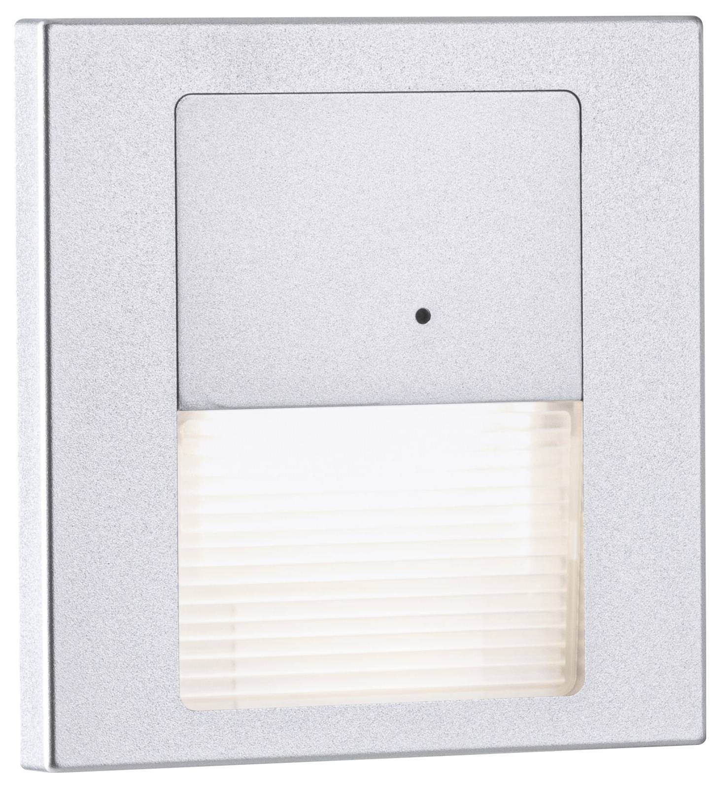 Paulmann 80003 Tsaro eckig 80x36mm 1W 80lm 230V 2700K Wandeinbauleuchte LED 1W Chrom (matt)