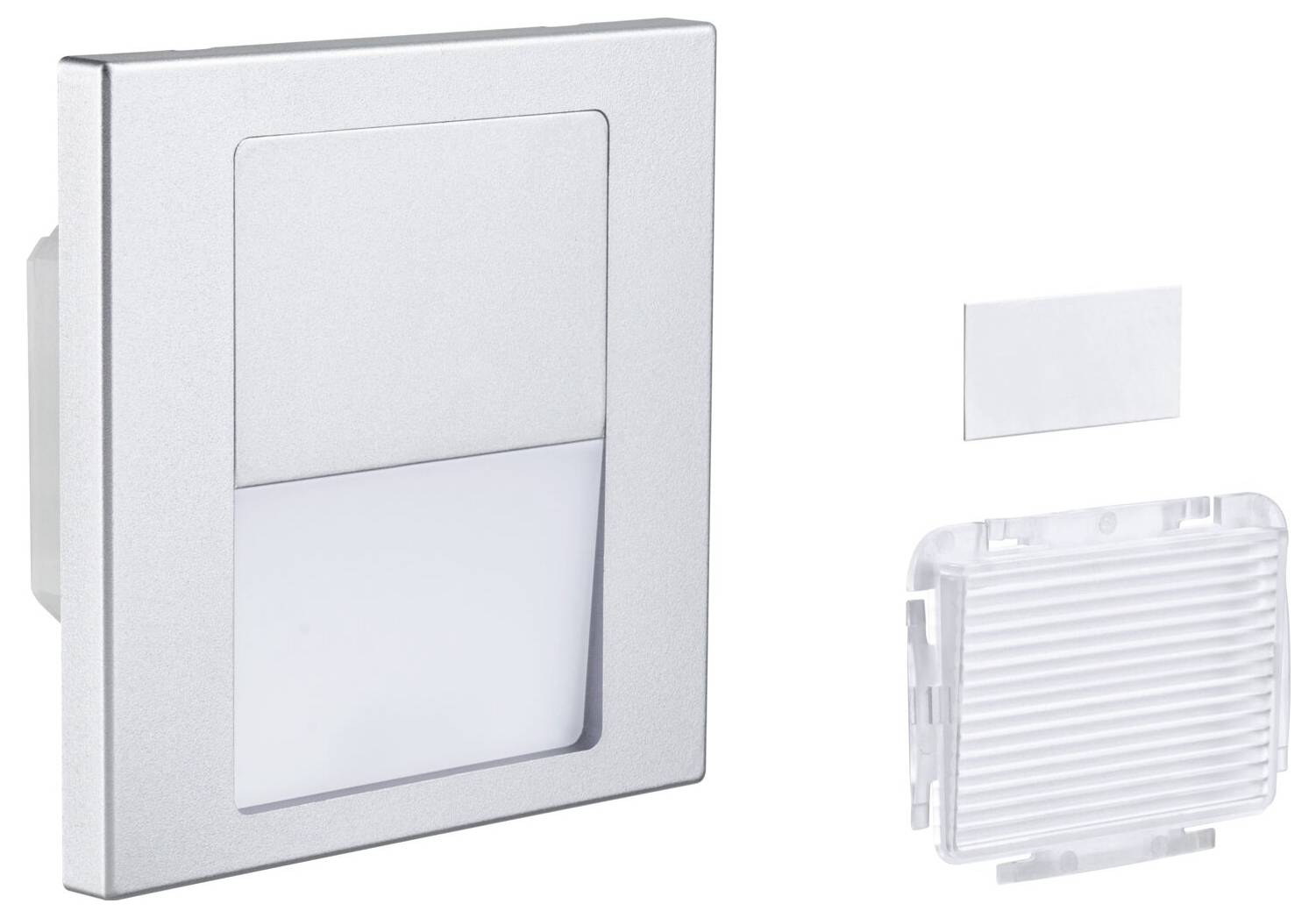 Paulmann 80000 LED Tsaro Wandeinbauleuchte LED 1W Chrom (matt)