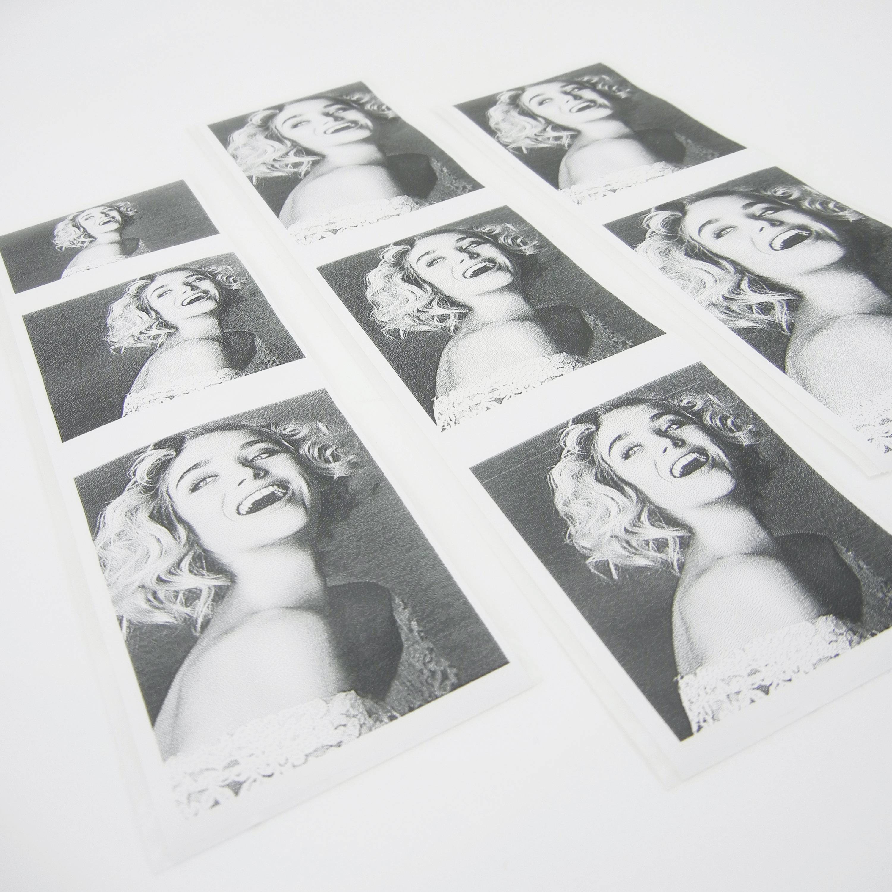 Easypix Sticker Thermopapierrollen Weiß für InstantFUN - 5 Stück Thermo-Bonrolle 55601 Breite: 25mm Länge: 57mm 5St.