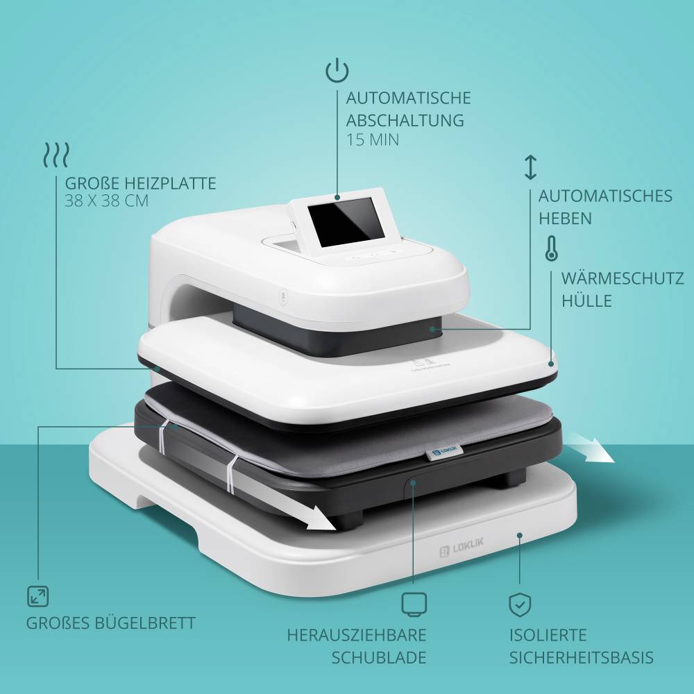 Loklik ImPress Auto 2 Smart Heizpresse Blau