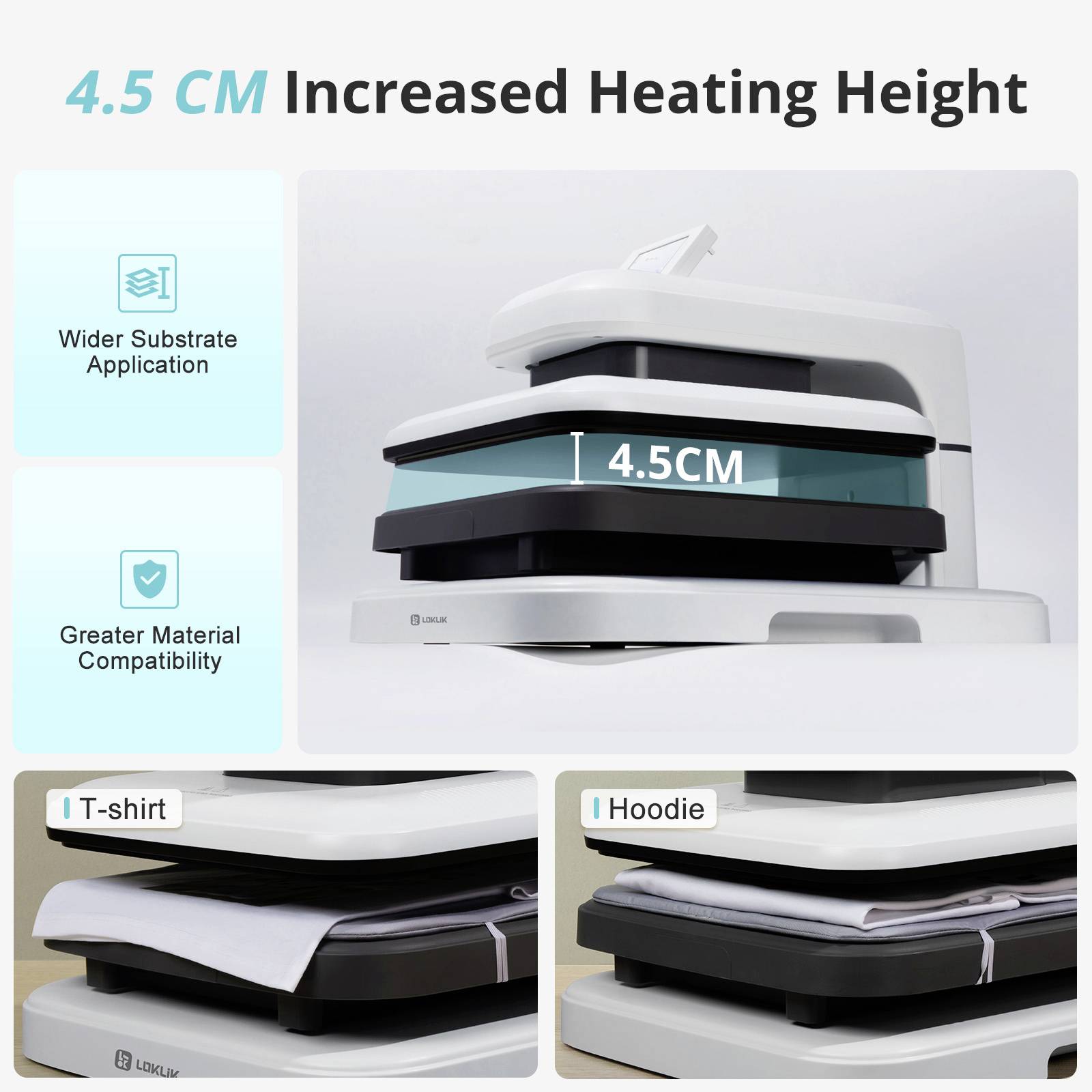 Loklik ImPress Auto 2 Smart Heizpresse Pink