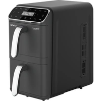 SOGO Human Technology Baskets Heißluft-Fritteuse 5.5l 1800W Schwarz, Edelstahl SOGO Human Technology Baskets Heißluft-Fritteuse 5.5l 1800W Schwarz, Edelstahl