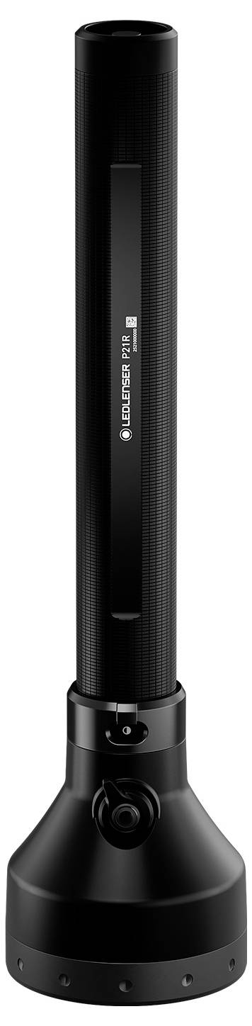Ein schwarzer, vertikaler Zielheizgerät mit elegantem zylindrischem Design und einem Einstellrädchen an der Basis. Geeignet für moderne Wohnumgebungen.