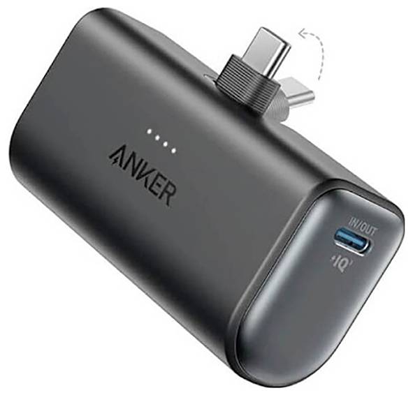 Anker A1653H11 Powerbank 5000 mAh PoweriQ USB-C® Schwarz