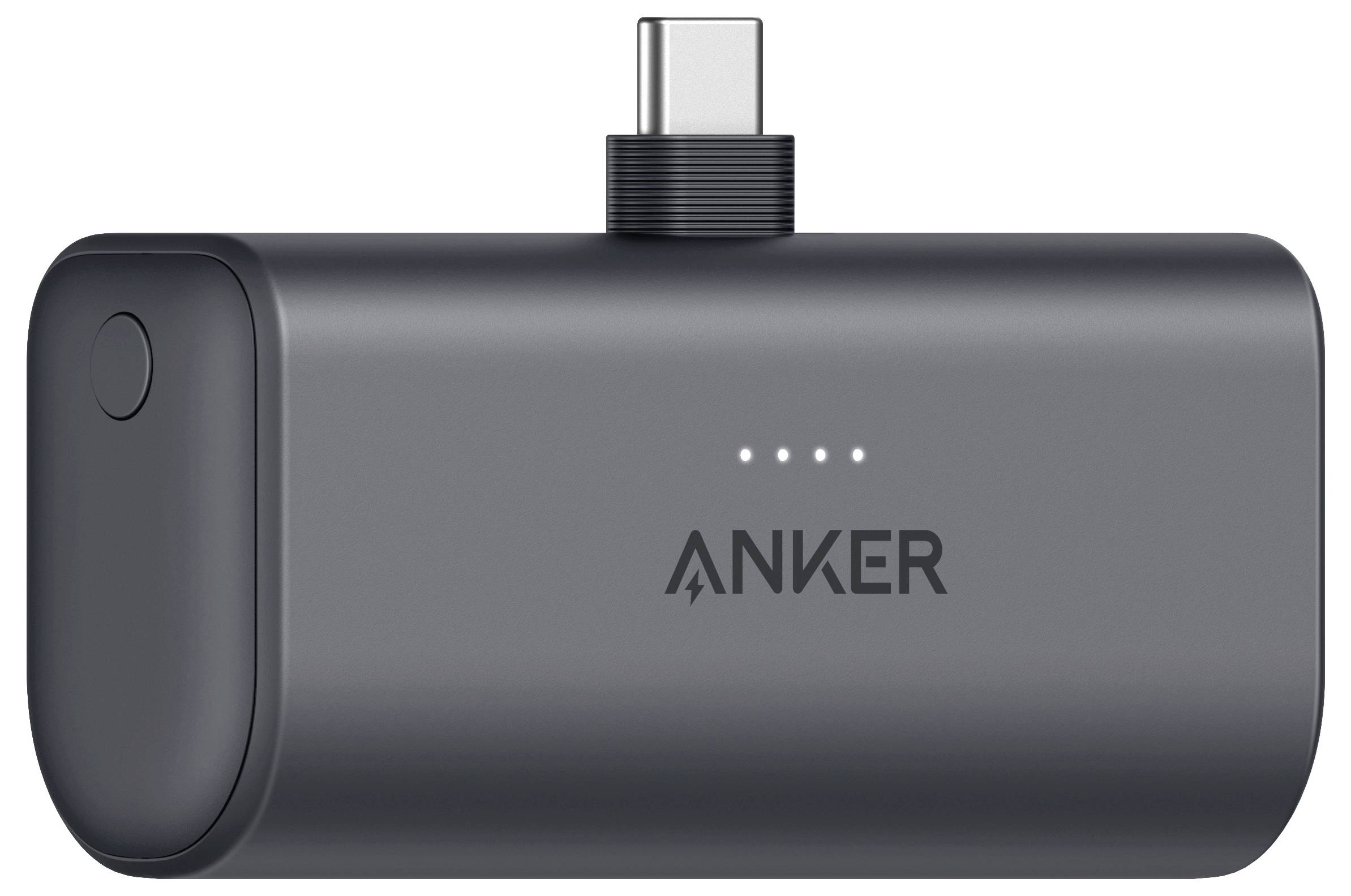 Anker A1653H11 Powerbank 5000 mAh PoweriQ USB-C® Schwarz