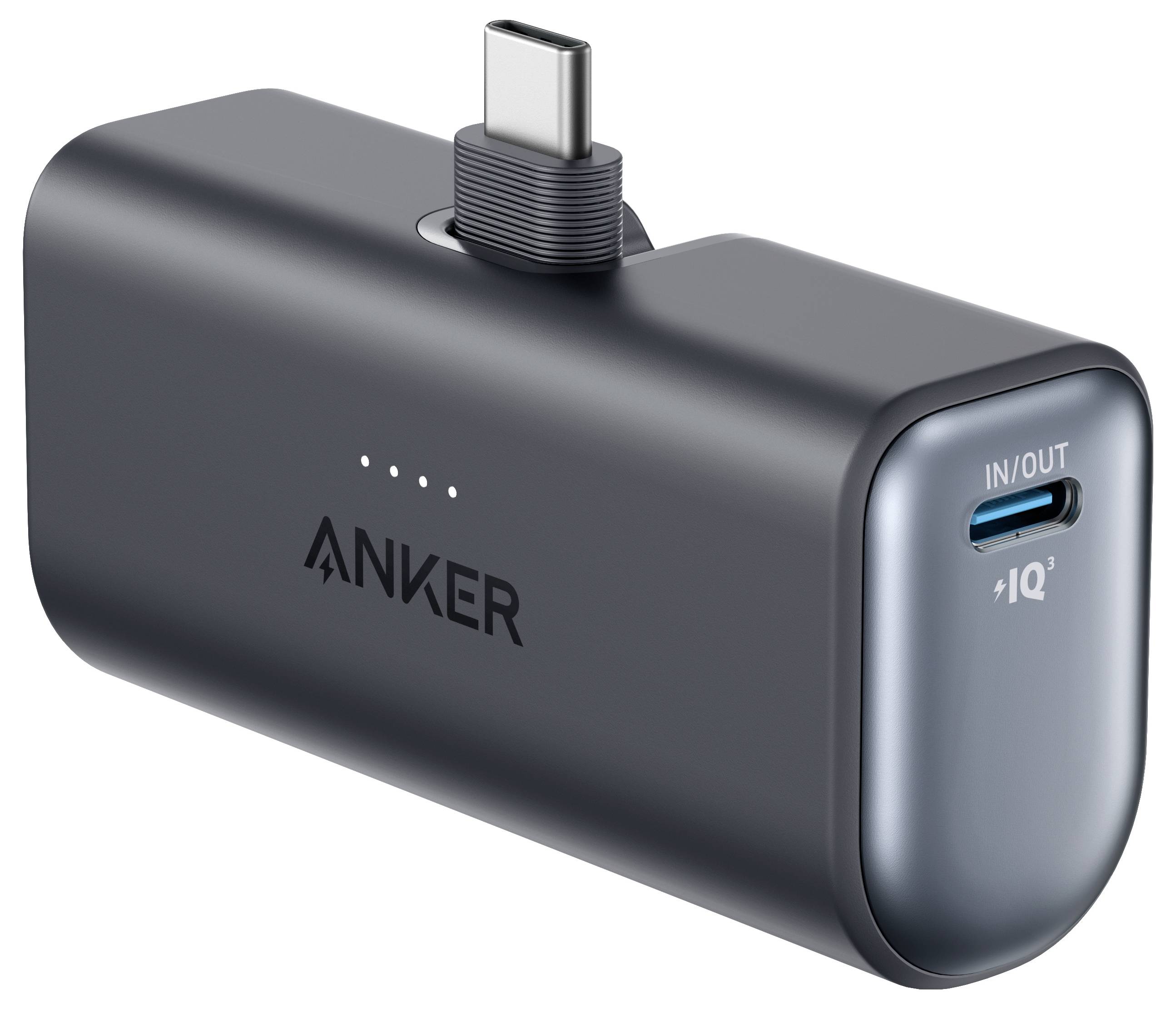 Anker A1653H11 Powerbank 5000 mAh PoweriQ USB-C® Schwarz