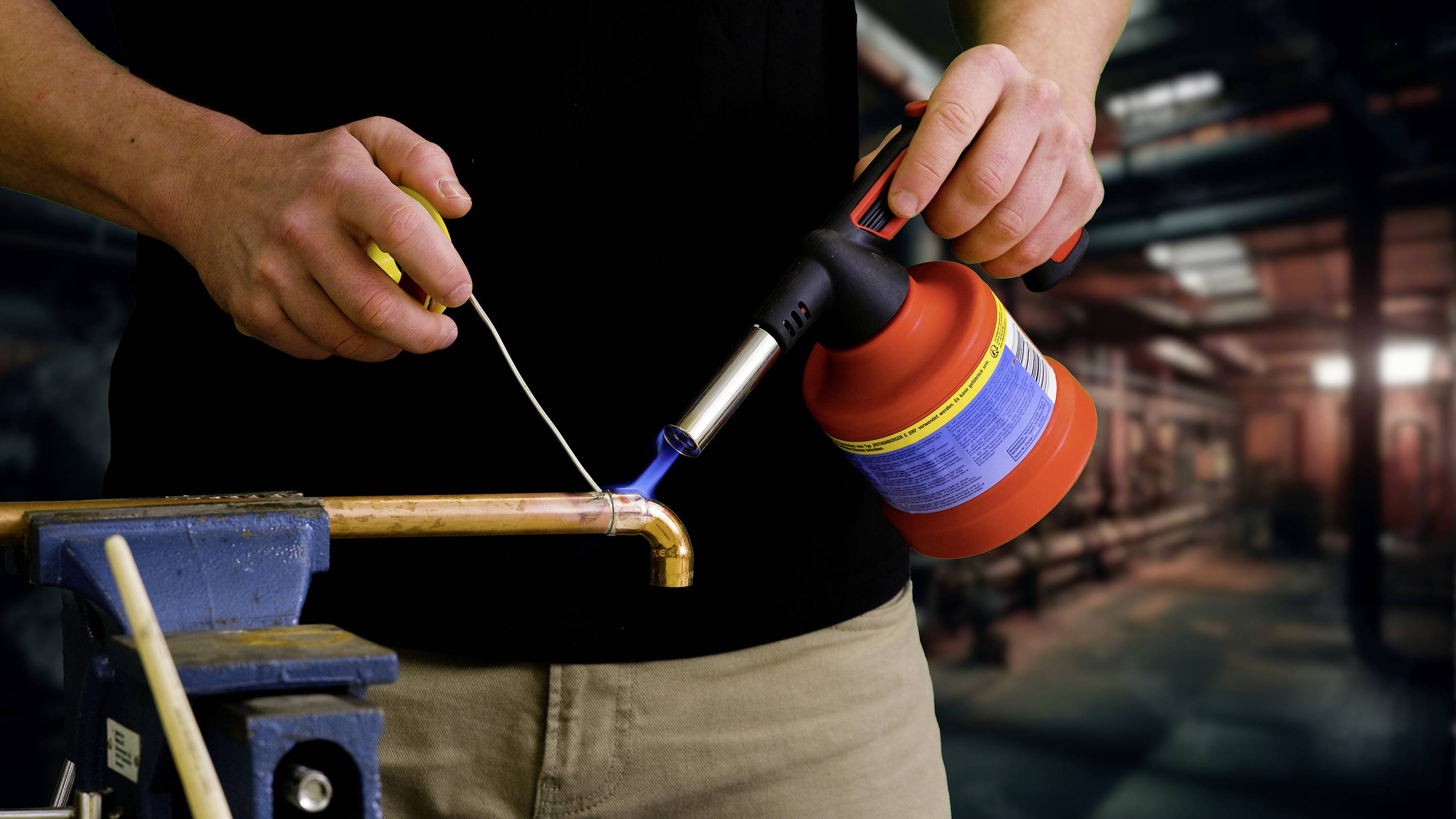 Rothenberger Weichlöten Ø 28mm Lötlampe 1800°C 1St.