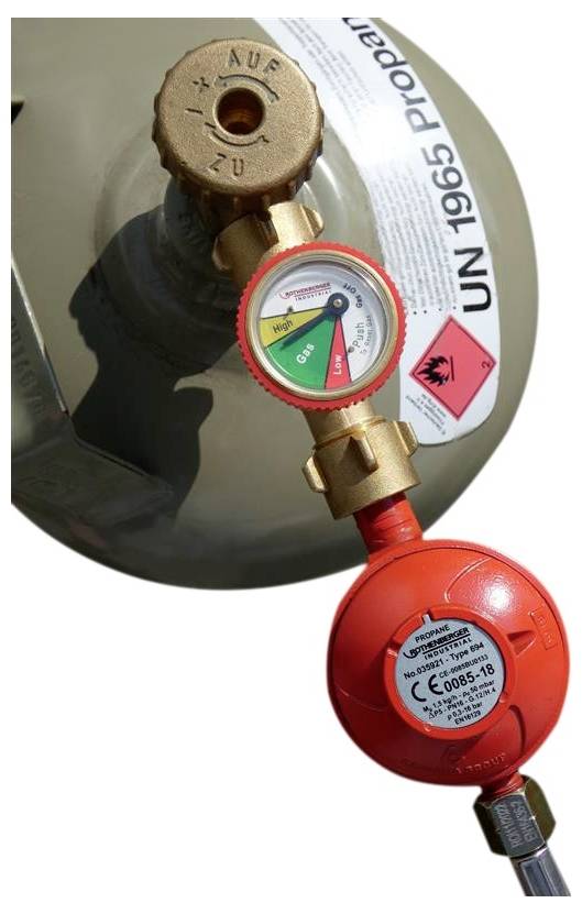 Rothenberger Gas-Füllstandsmessgerät 1500004960 Gas OFF