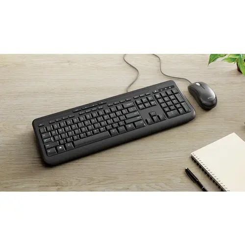 Incase Wired Desktop 600 (Tastatur & Maus) Kabelgebunden Tastatur, Maus-Set Deutsch, QWERTZ Schwarz Incase Wired Desktop 600 (Tastatur & Maus) Kabelgebunden Tastatur, Maus-Set Deutsch, QWERTZ Schwarz