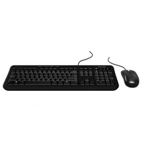 Incase Wired Desktop 600 (Tastatur & Maus) Kabelgebunden Tastatur, Maus-Set Deutsch, QWERTZ Schwarz Incase Wired Desktop 600 (Tastatur & Maus) Kabelgebunden Tastatur, Maus-Set Deutsch, QWERTZ Schwarz