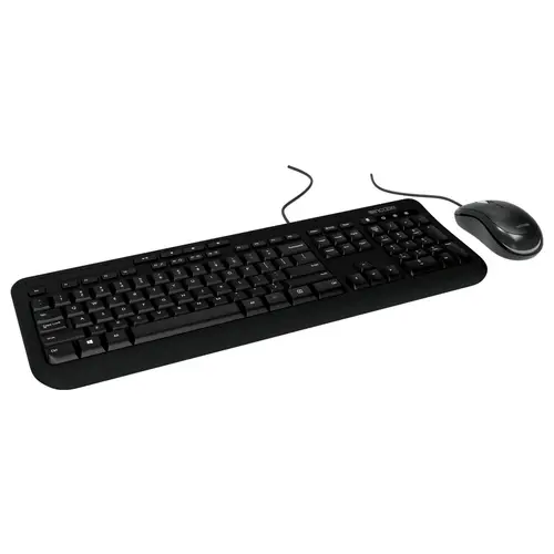 Incase Wired Desktop 600 (Tastatur & Maus) Kabelgebunden Tastatur, Maus-Set Deutsch, QWERTZ Schwarz Incase Wired Desktop 600 (Tastatur & Maus) Kabelgebunden Tastatur, Maus-Set Deutsch, QWERTZ Schwarz