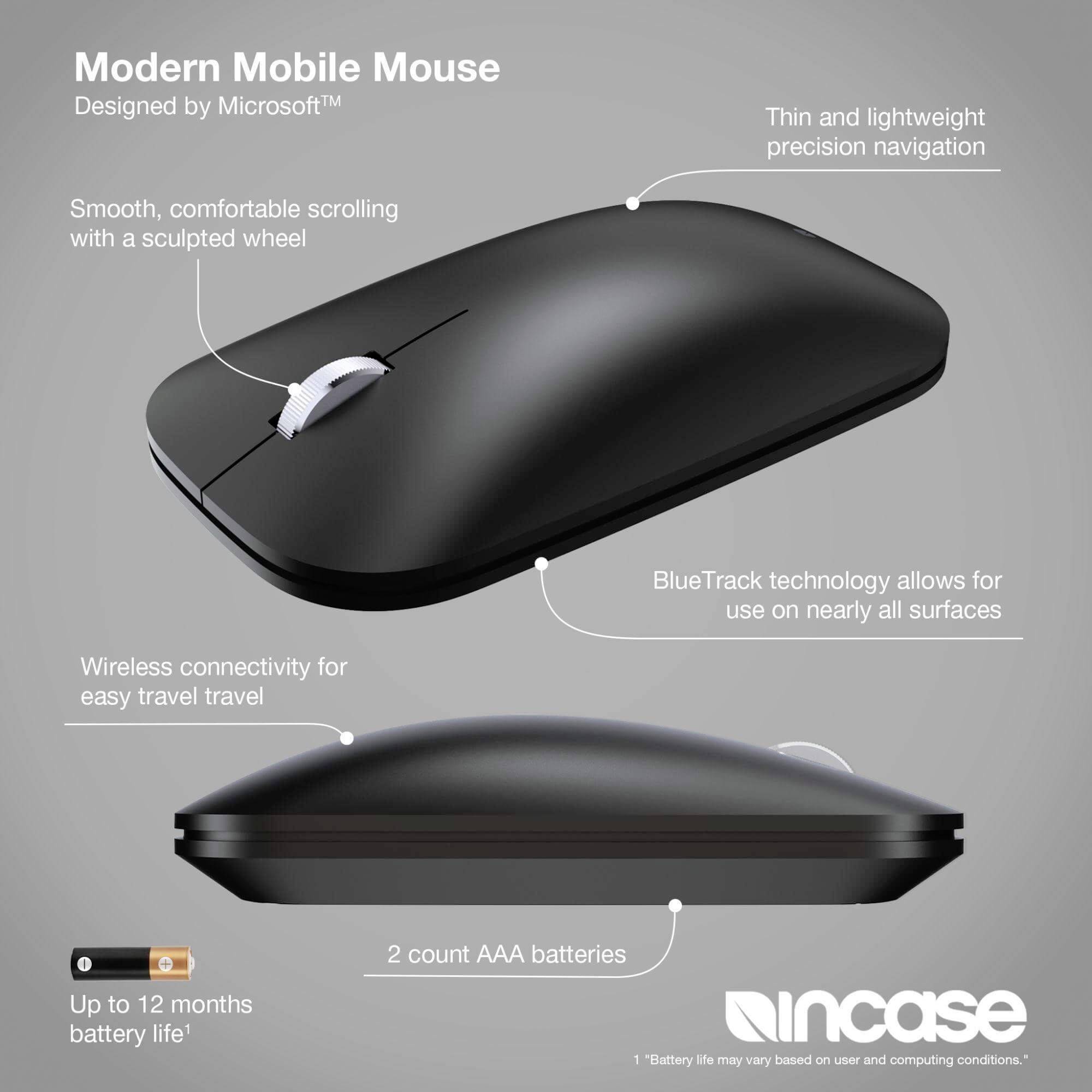 Incase Maus Bluetooth® BlueTrack Schwarz