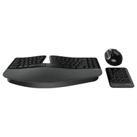 Incase Sculpt Eronomic Desktop Funk Tastatur, Maus-Set Ergonomisch, Geteilte Tastatur, Handballenauflage, mit numerischer Incase Sculpt Eronomic Desktop Funk Tastatur, Maus-Set Ergonomisch, Geteilte Tastatur, Handballenauflage, mit numerischer