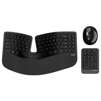 Incase Sculpt Eronomic Desktop Funk Tastatur, Maus-Set Ergonomisch, Geteilte Tastatur, Handballenauflage, mit numerischer Incase Sculpt Eronomic Desktop Funk Tastatur, Maus-Set Ergonomisch, Geteilte Tastatur, Handballenauflage, mit numerischer