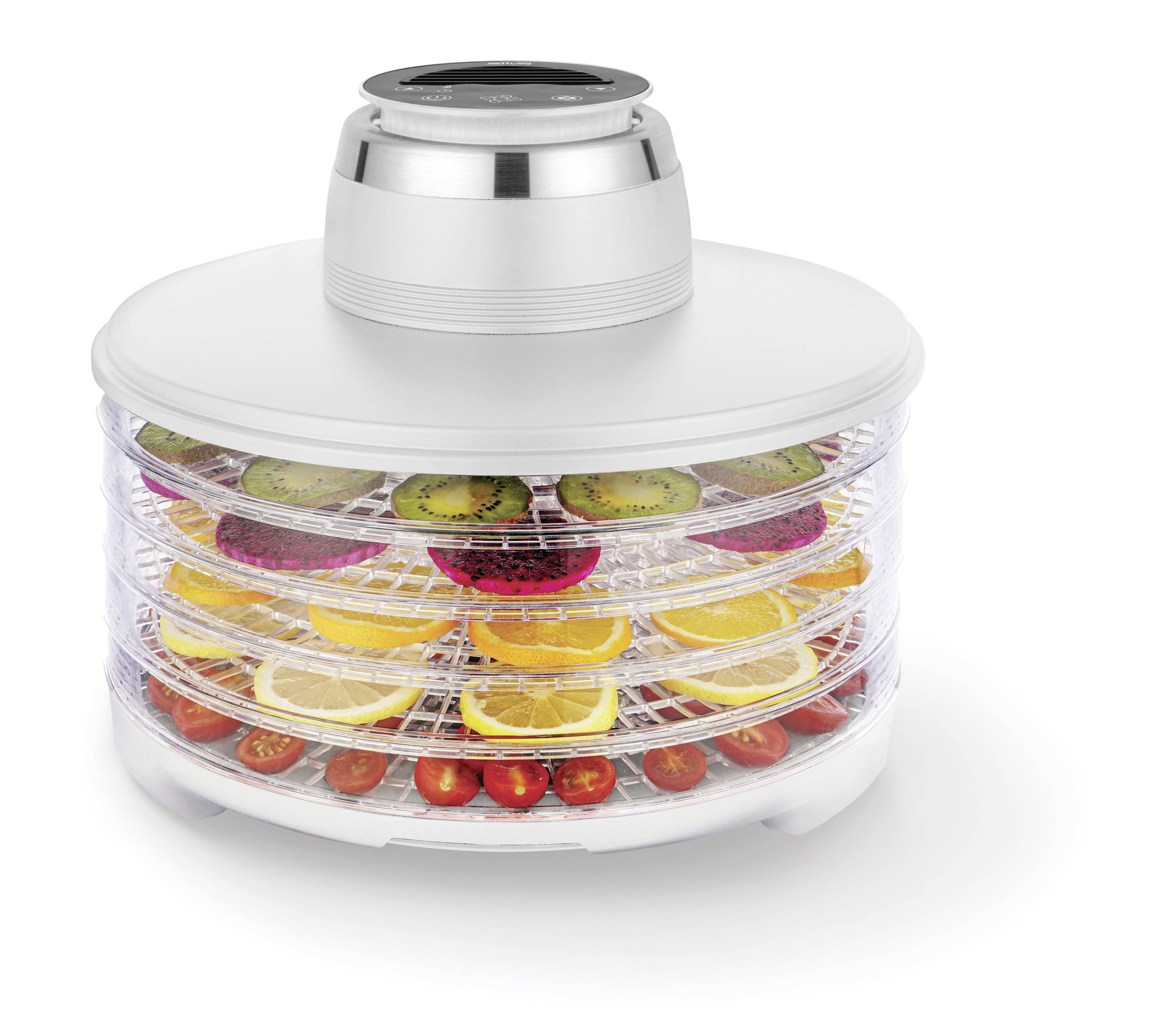 Silva Homeline DA 501 INOX 427002 Dörrautomat Weiß, Inox