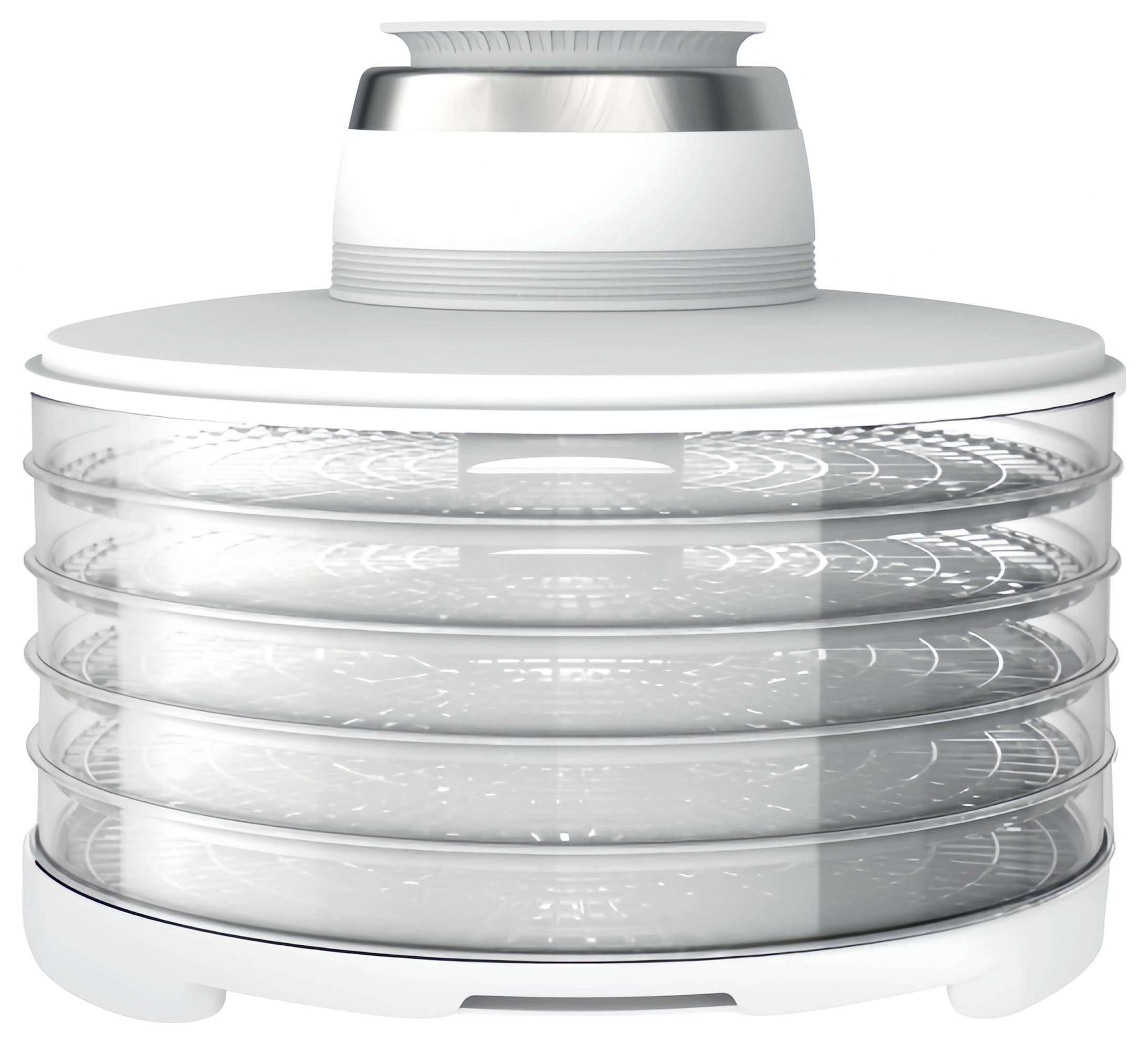 Silva Homeline DA 501 INOX 427002 Dörrautomat Weiß, Inox