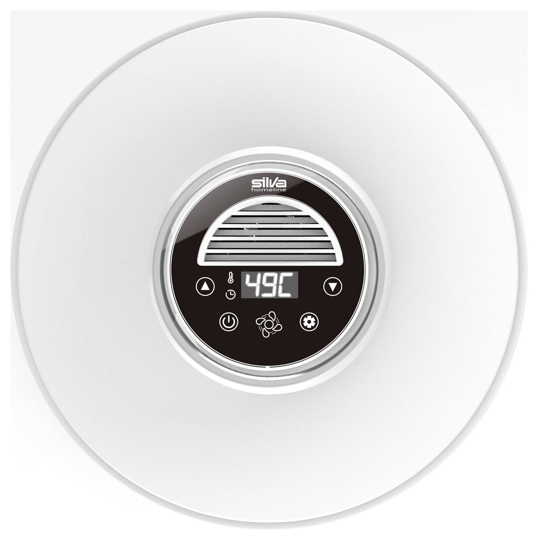 Silva Homeline DA 501 INOX 427002 Dörrautomat Weiß, Inox