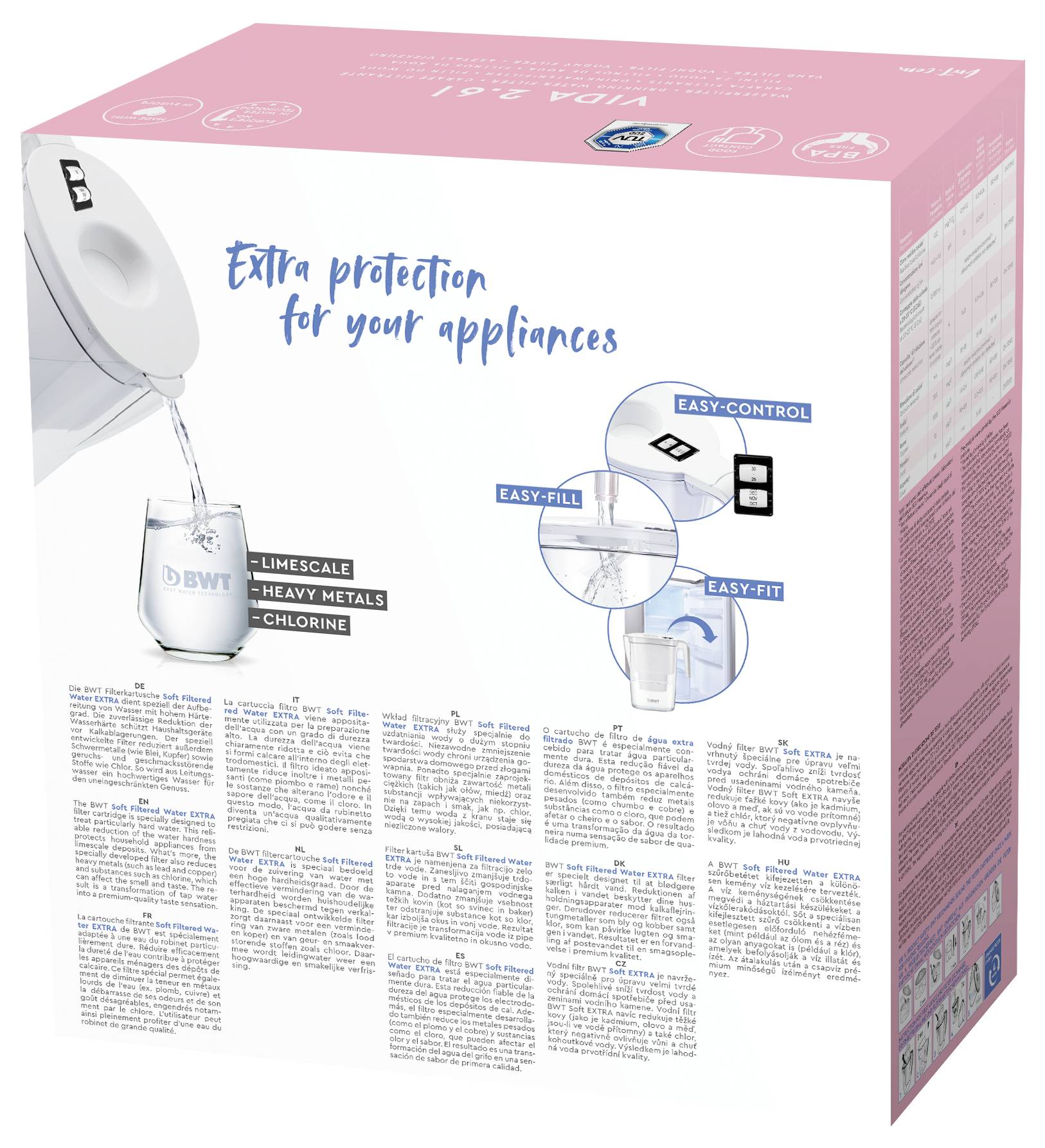 BWT VIDA 305497 Wasserfilter 2.6l Weiß