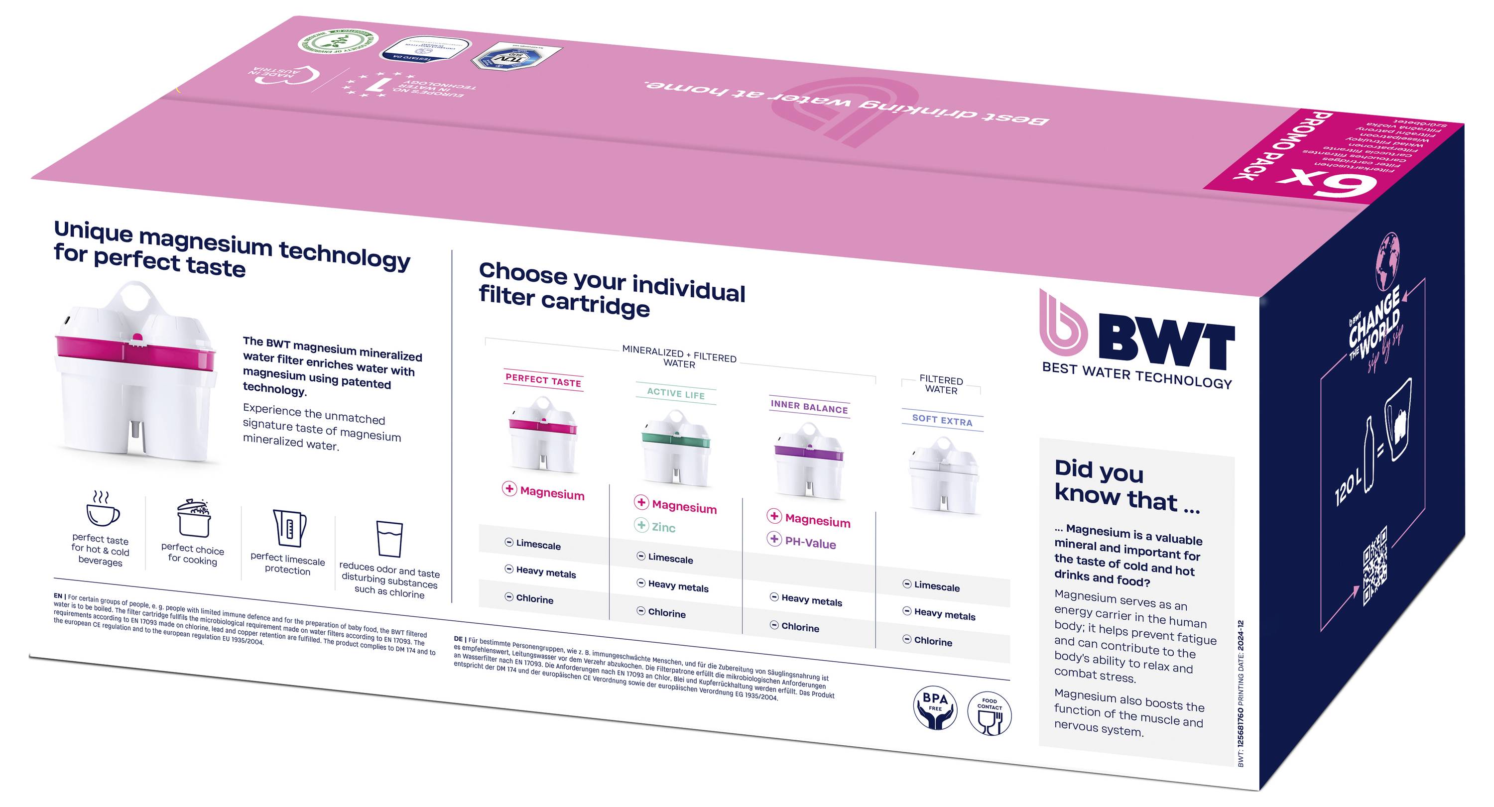 BWT MMW 6er 681749 Wassersparfilter-Set