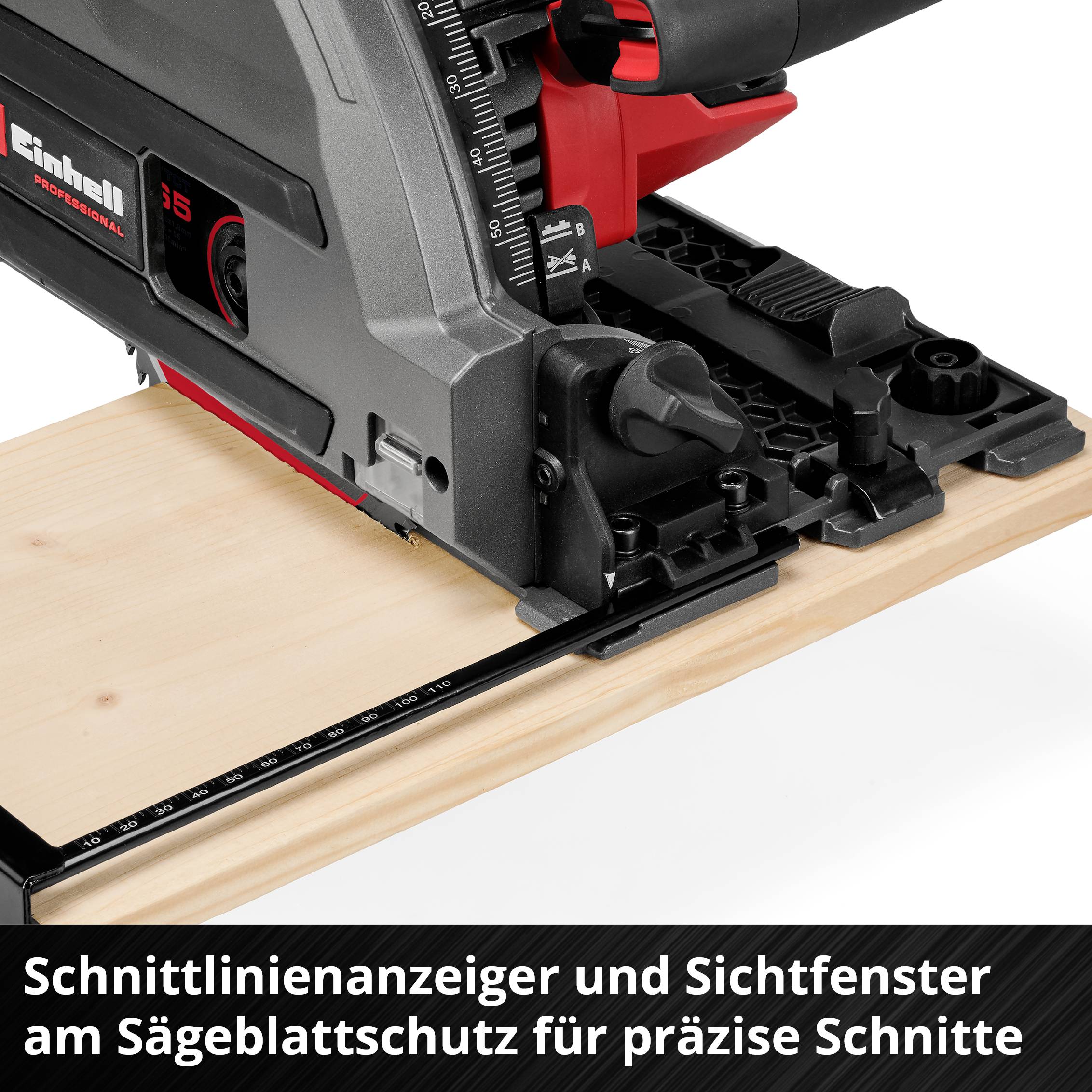 Einhell Professional TP-PS 18/165 Li BL - Solo Akku-Tauchsäge Schnitttiefe max. (90°) 56 mm