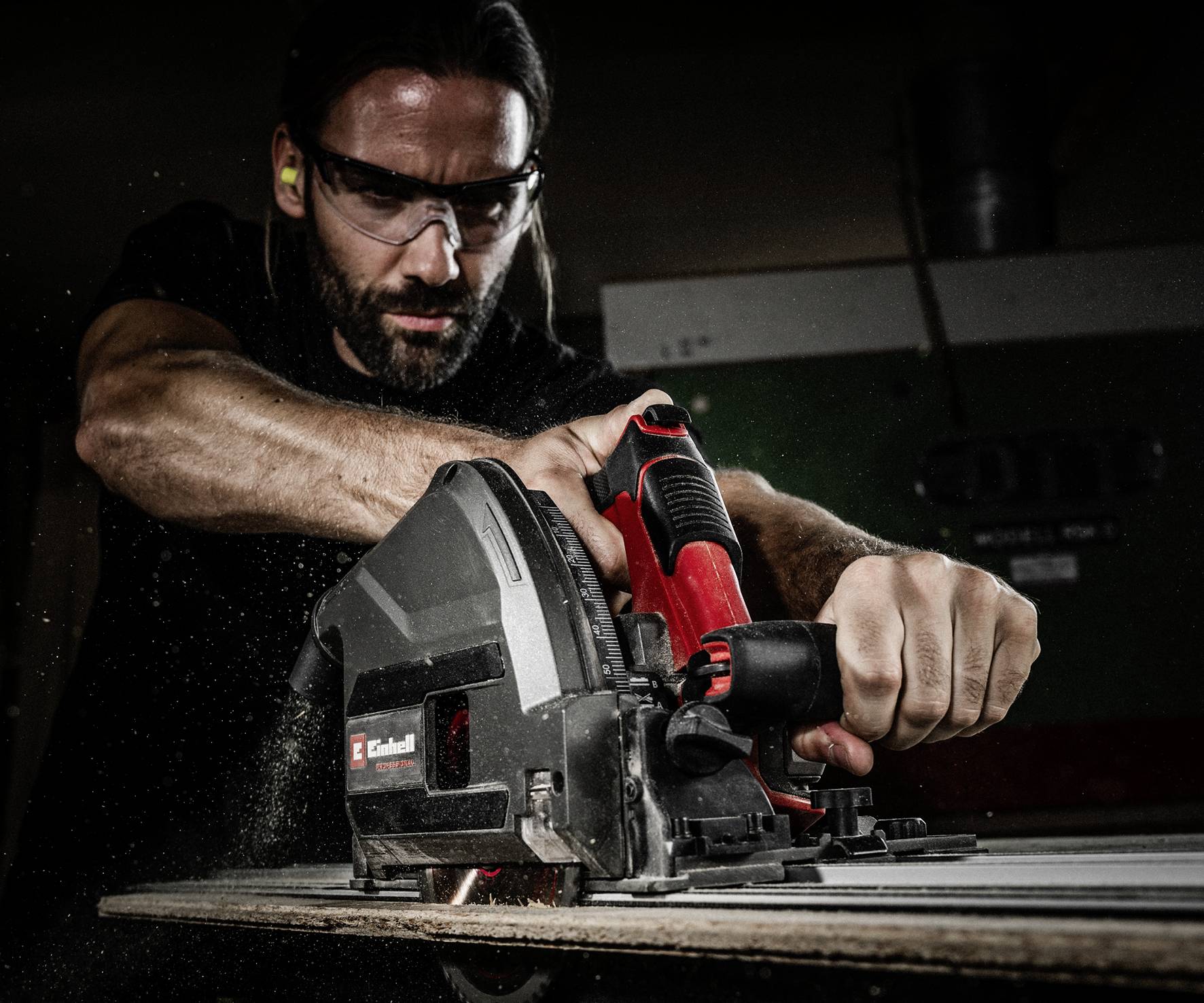 Einhell Professional TP-PS 18/165 Li BL - Solo Akku-Tauchsäge Schnitttiefe max. (90°) 56mm