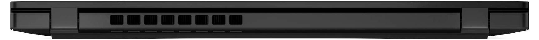 Ein schwarzes elektronisches Gerät mit Lüftungsschlitzen an der Vorderseite, wahrscheinlich eine Spielkonsole oder ein Router.