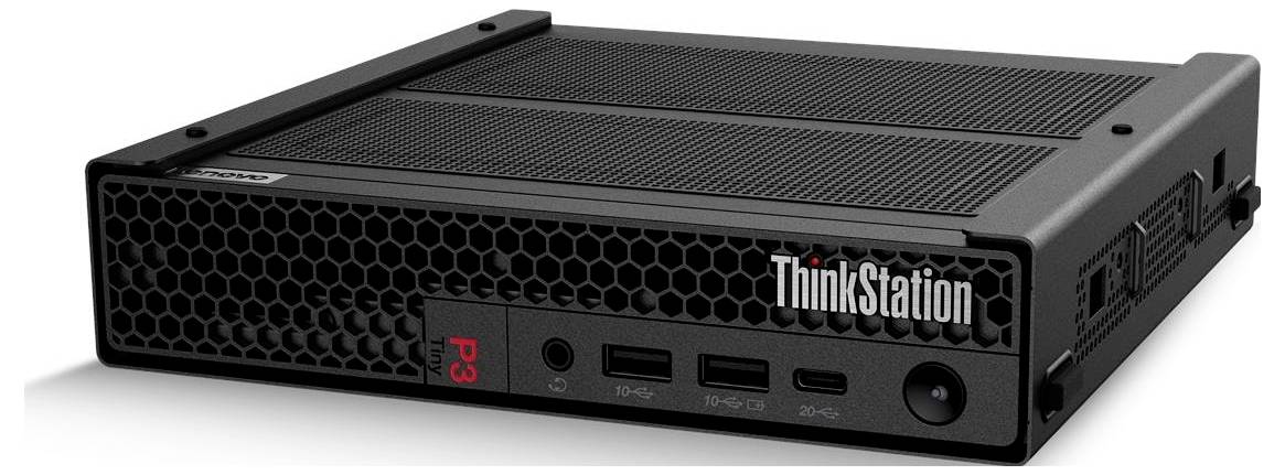 Lenovo Workstation ThinkStation P3 Tiny G2 Intel® Core™ Ultra 5 245 5.1GHz 32GB RAM 1TB SSD Intel Intel® Graphics Nvidia NVIDIA®