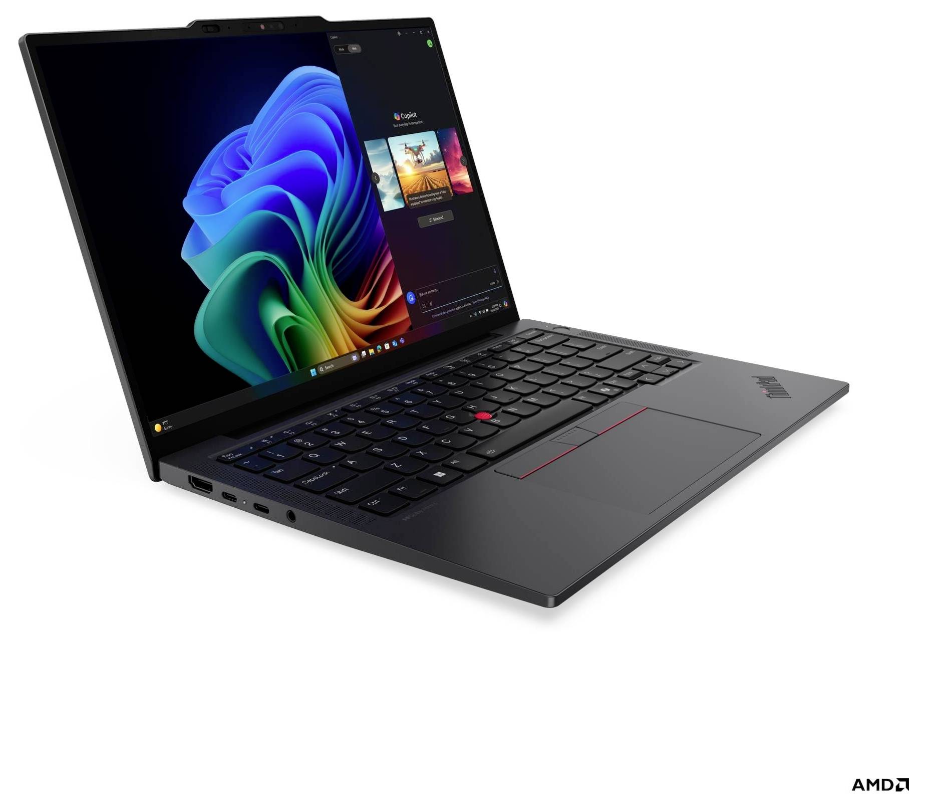 Lenovo Notebook 21RM002KGE 33.8cm (13.3 Zoll) WUXGA AMD Ryzen AI 7 350 32GB RAM 1TB SSD Deutsch, QWERTZ AMD AMD Radeon™ 860M