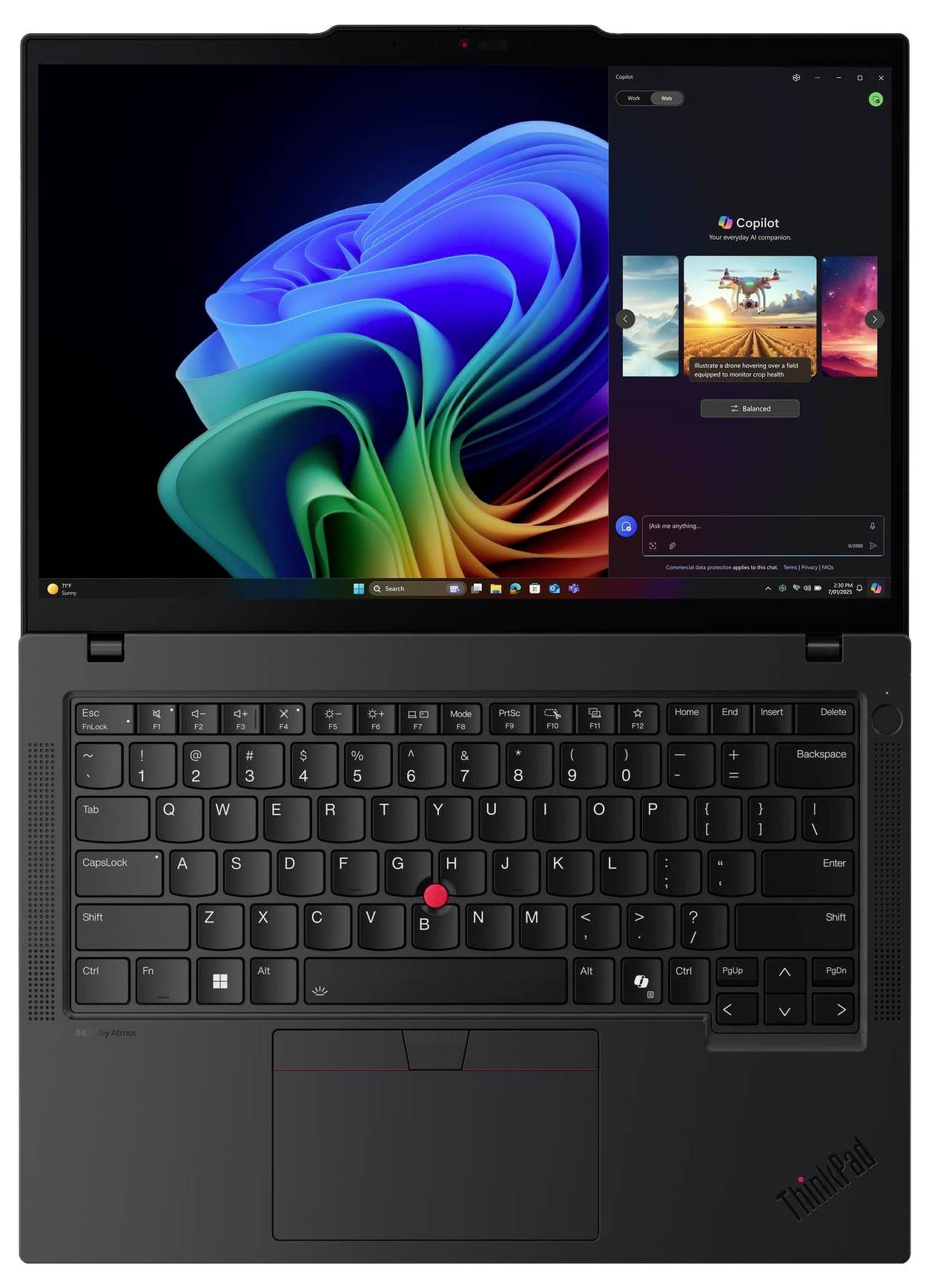 Lenovo Notebook 21QG003NGE 35.6 cm (14 Zoll) WUXGA Intel® Core™ Ultra 5 228V 32 GB RAM 1 TB SSD Deutsch, QWERTZ Intel Intel® Arc™ Graphics 130