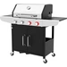 Profi Cook PC-GG 1311 Gas Gas-Grill 4 Brenner, Thermometer im Deckel Schwarz, Edelstahl Profi Cook PC-GG 1311 Gas Gas-Grill 4 Brenner, Thermometer im Deckel Schwarz, Edelstahl