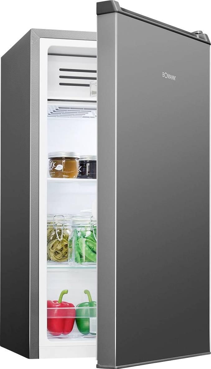 Bomann KS 7257 Kühlschrank EEK: E (A - G) 83l Standgerät Graphit