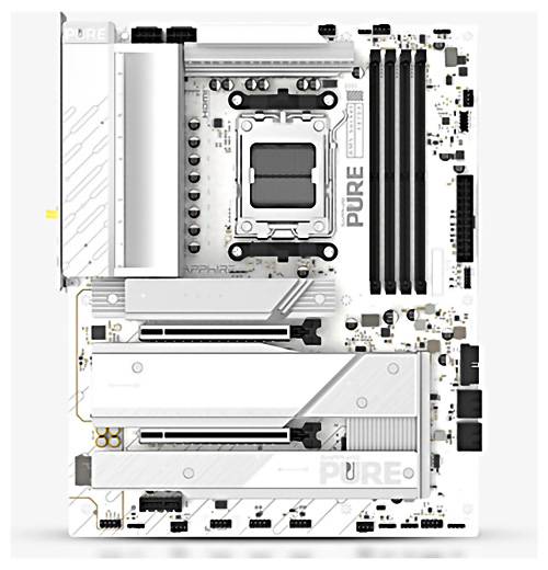 Sapphire PURE X870A Mainboard Sockel (PC) AMD® AM5 Formfaktor (Details) ATX Mainboard-Chipsatz AMD® X870