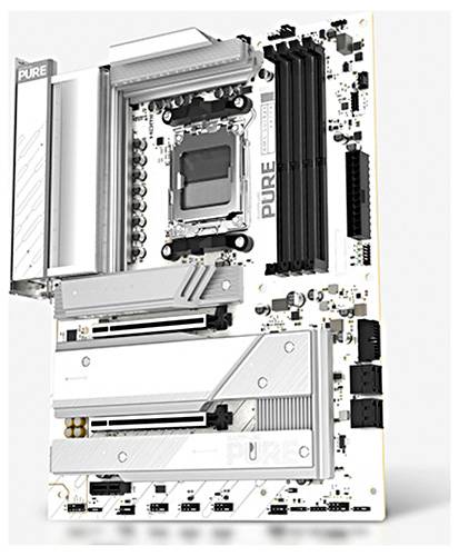 Sapphire PURE X870A Mainboard Sockel (PC) AMD® AM5 Formfaktor (Details) ATX Mainboard-Chipsatz AMD® X870